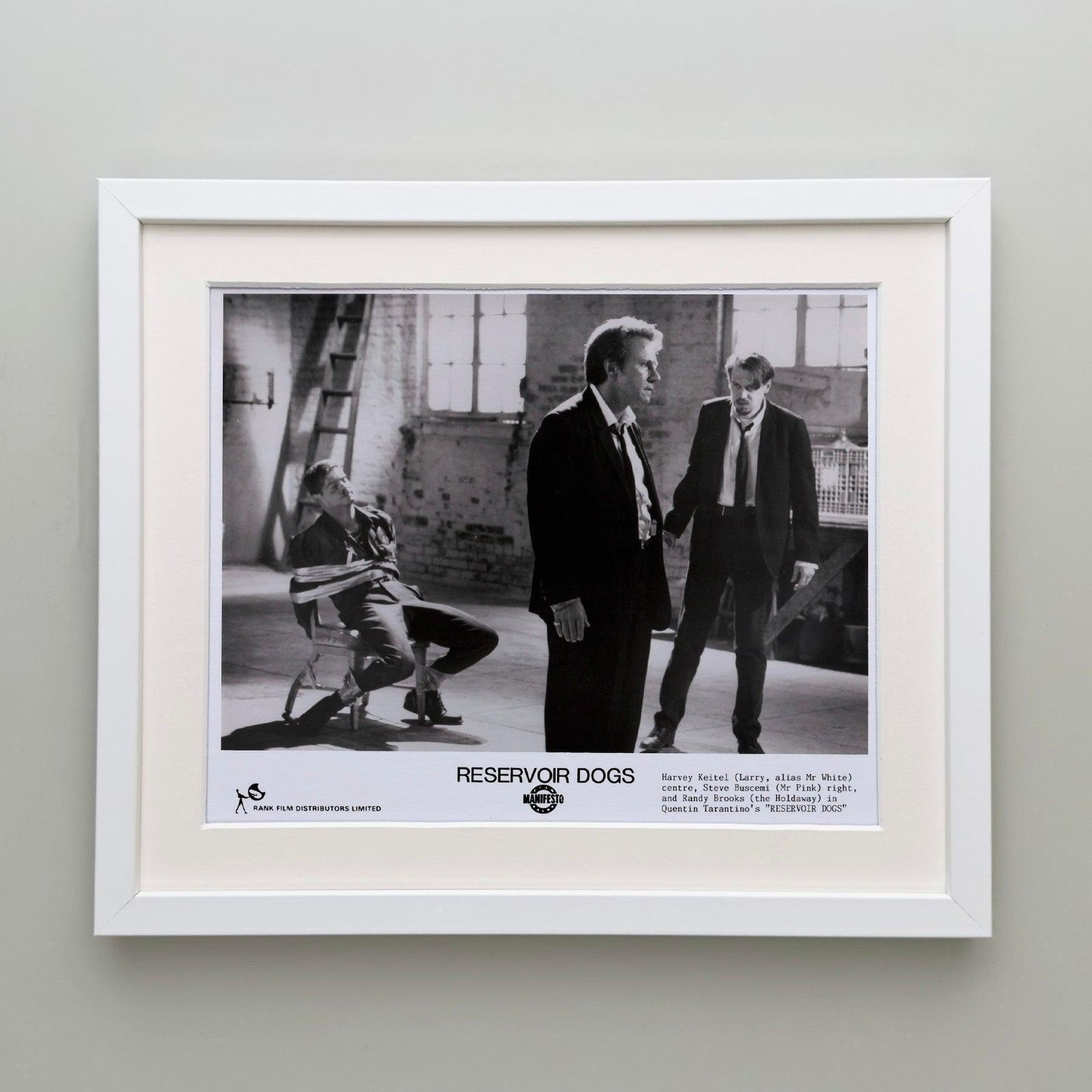 Reservoir Dogs 1992 Publicity Film Movie Press Still Framed photo Art