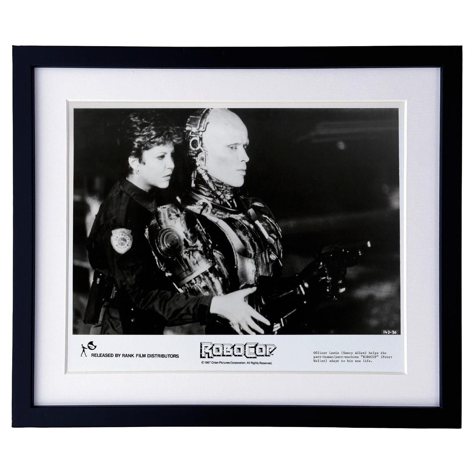 Photo de presse du film Robocop (1987), encadrée