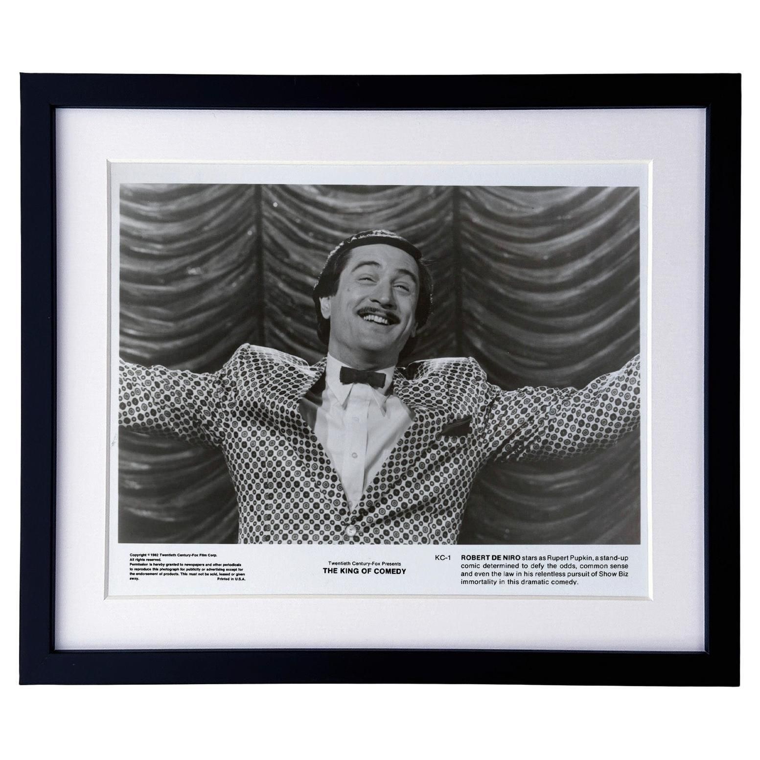 Photographie de presse du film The King of Comedy (1982), encadrée