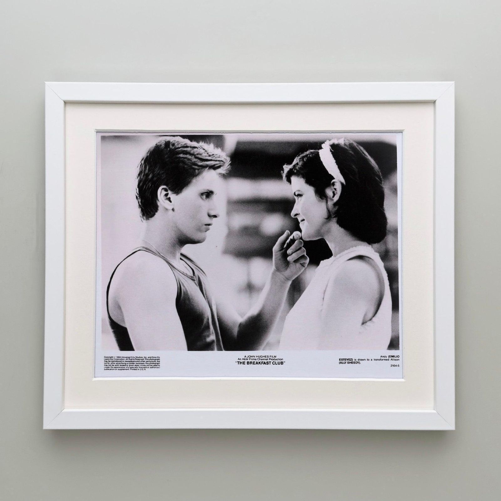 The Breakfast Club 1985 Publicity Film Movie Press Still Framed photo Art