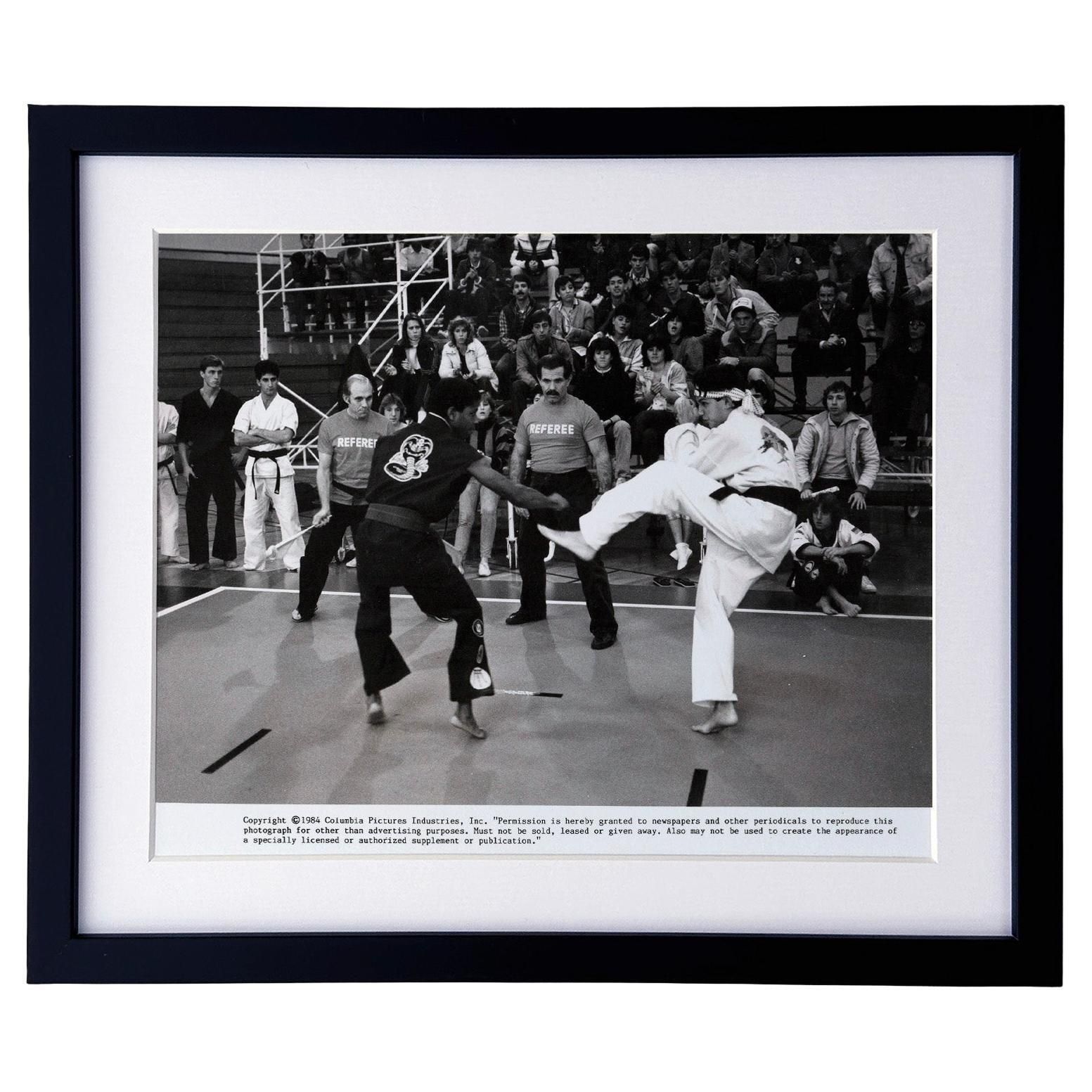 Photo de presse originale encadrée, The Karate Kid, 1984