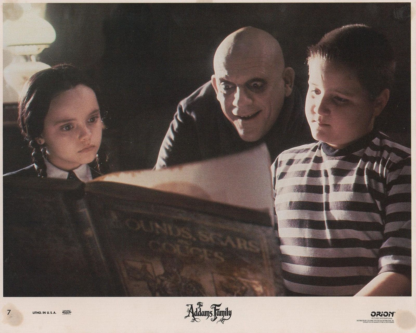 The Addams Family 1991 Publicity Film Movie Press Still Framed photo vinterior