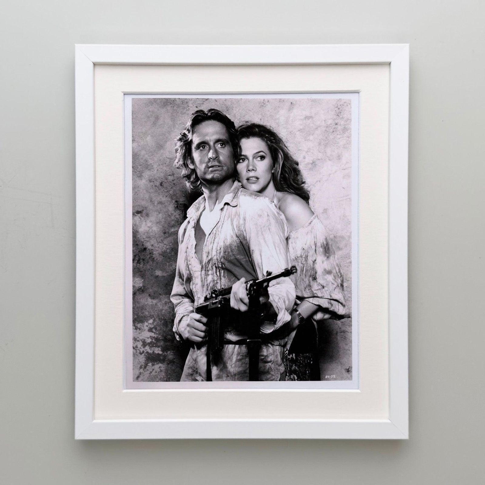 Photo de presse originale encadrée, Romancing the Stone, 1984 photo Art