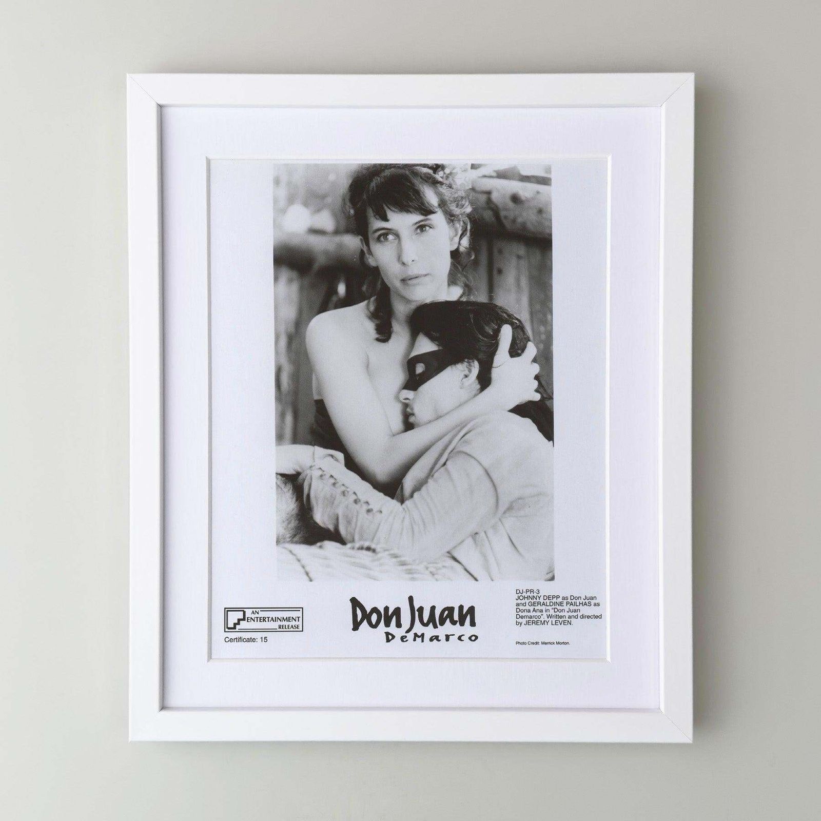 Don Juan Demarco 1994 Publicity Film Movie Press Still Framed photo Kunst