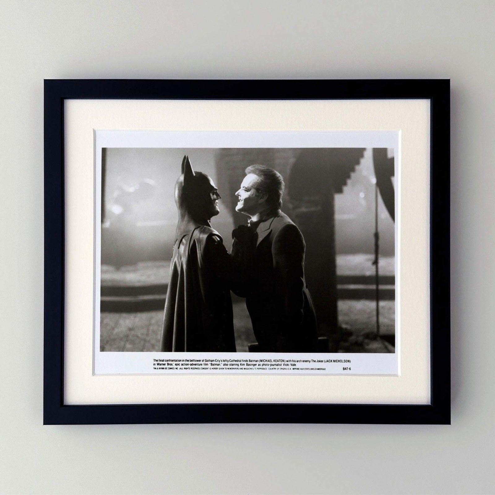 Batman 1989 Press Publicity Film Movie Still Framed photo furniture