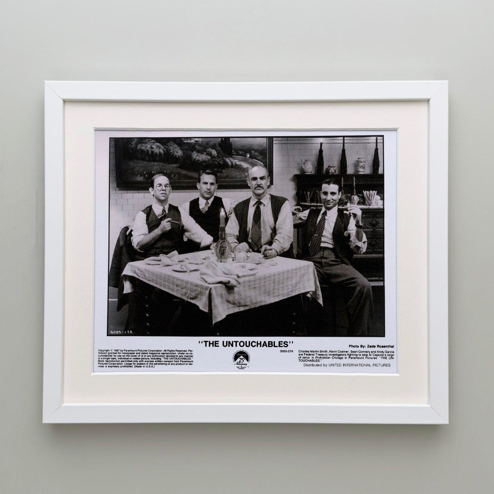 The Untouchables 1987 Publiciteitsfoto Film Movie Press Still Ingelijst photo Kunst