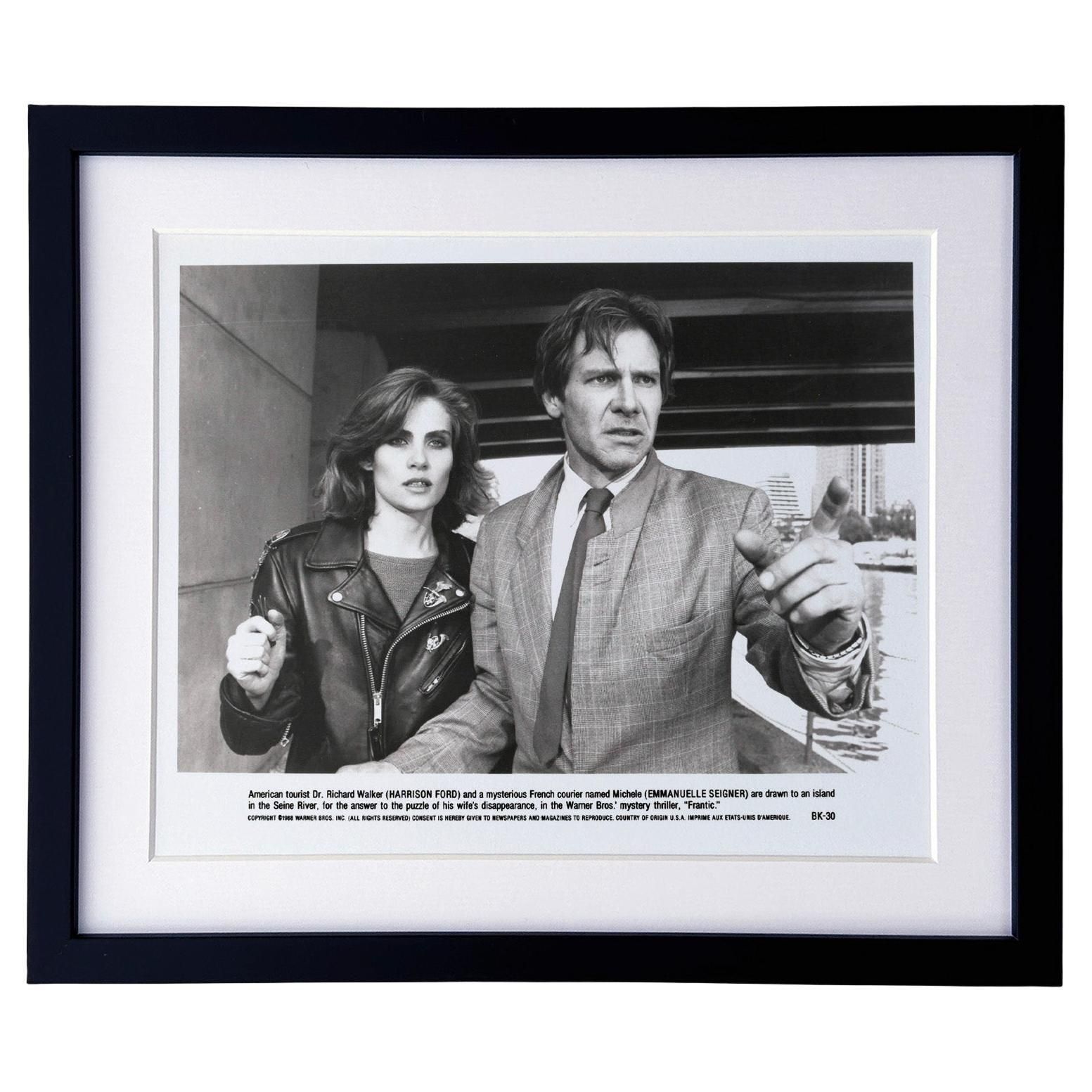 Photo de presse encadrée, Frantic, 1988