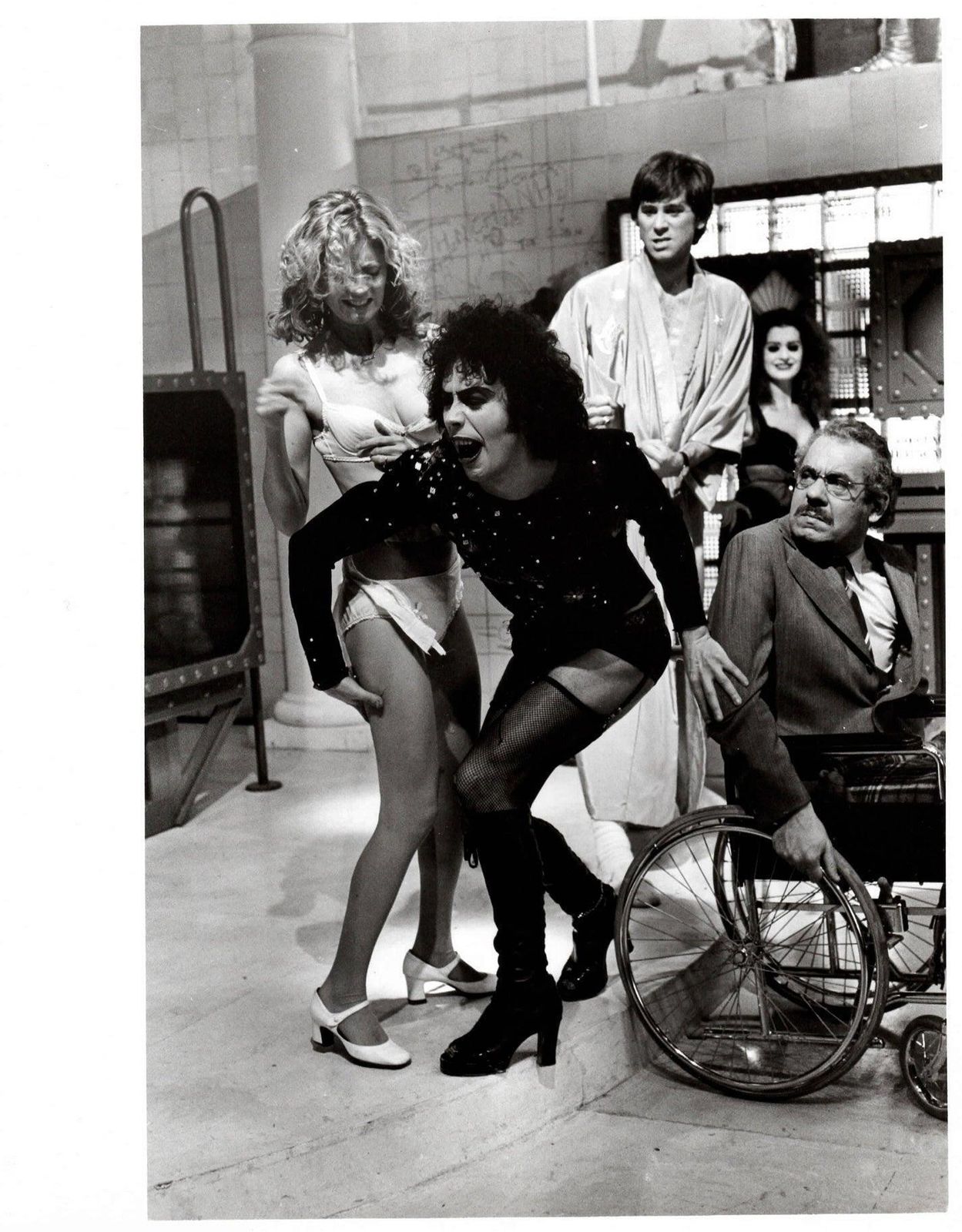 Photo de presse du film The Rocky Horror Picture Show, 1975, encadrée photo Art