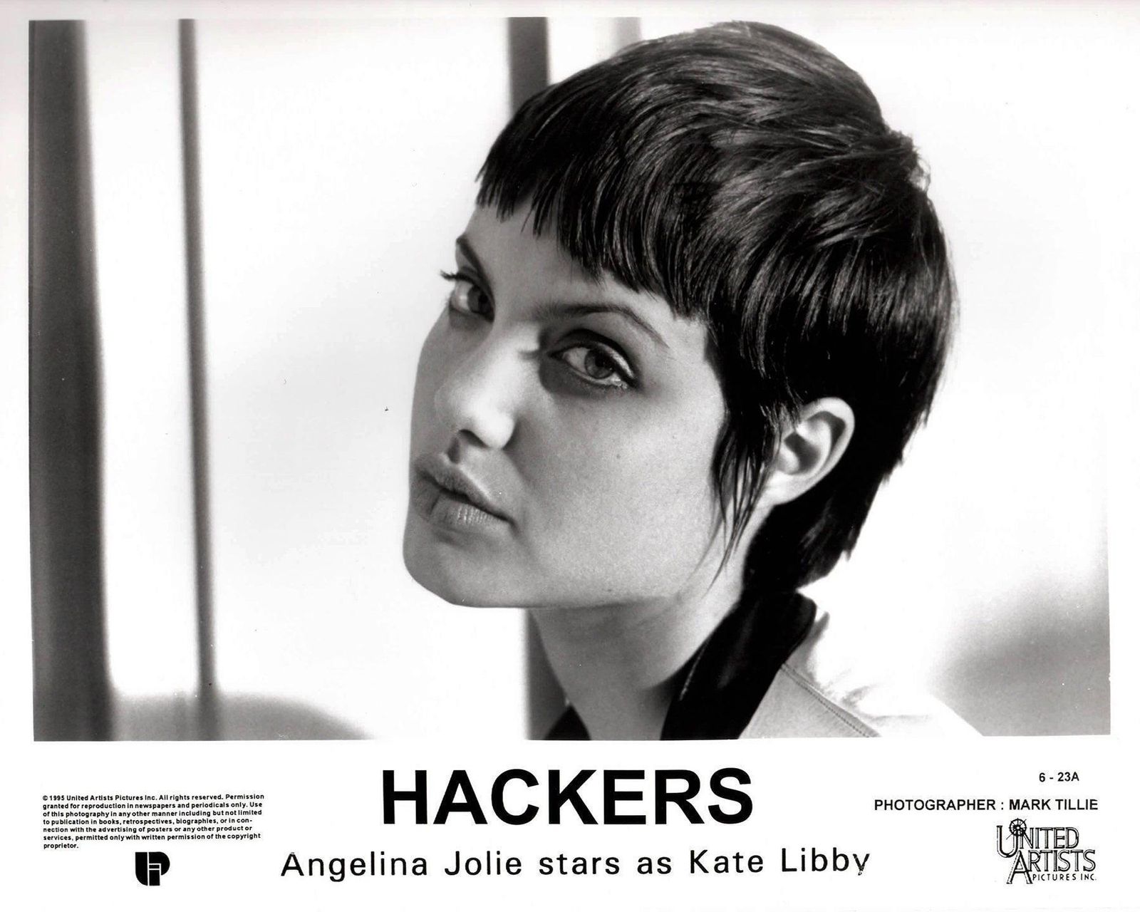 Hackers 1995 Publicity Film Movie Press Still Framed photo vinterior