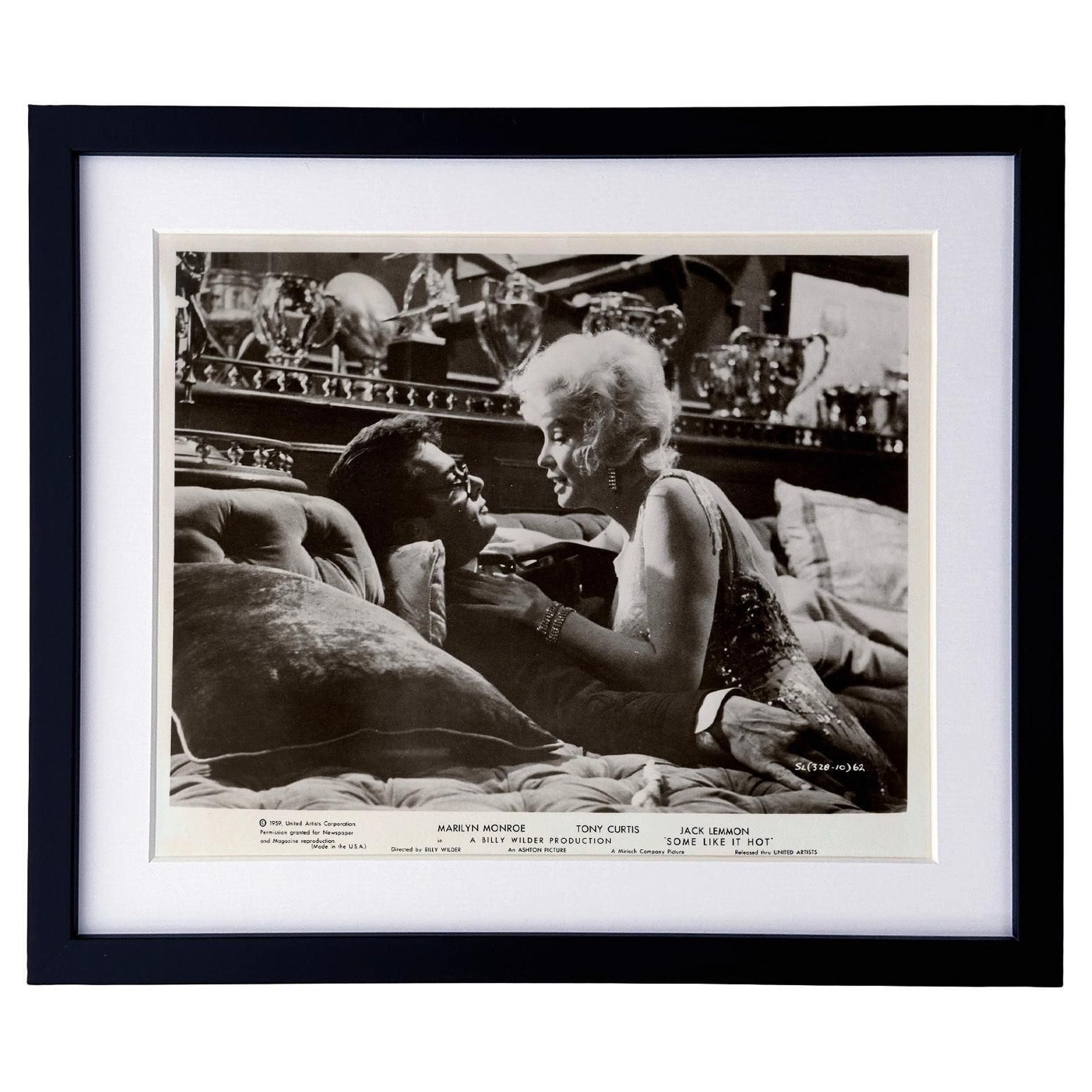 Some Like It Hot 1959 Publicity Film Movie Press Still Framed