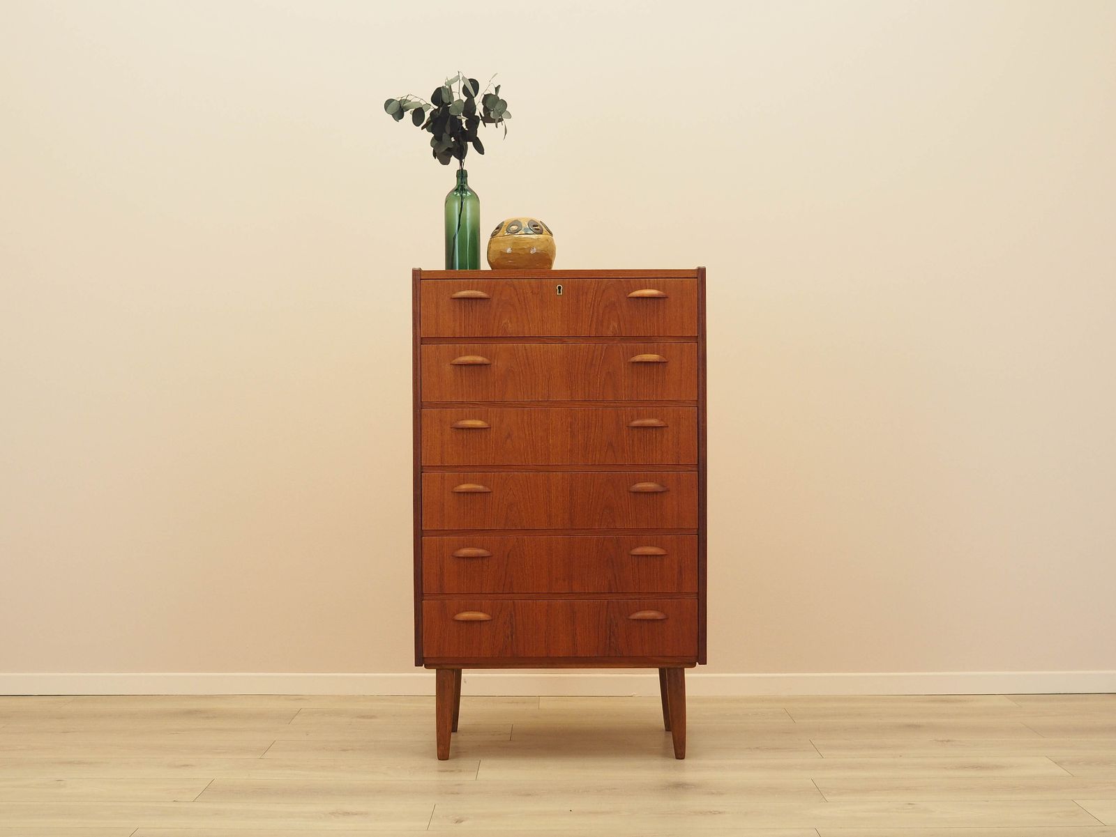 Teakhouten Ladekast, Deens Design, Ca. Jaren 1970, Gemaakt In Denemarken photo furniture