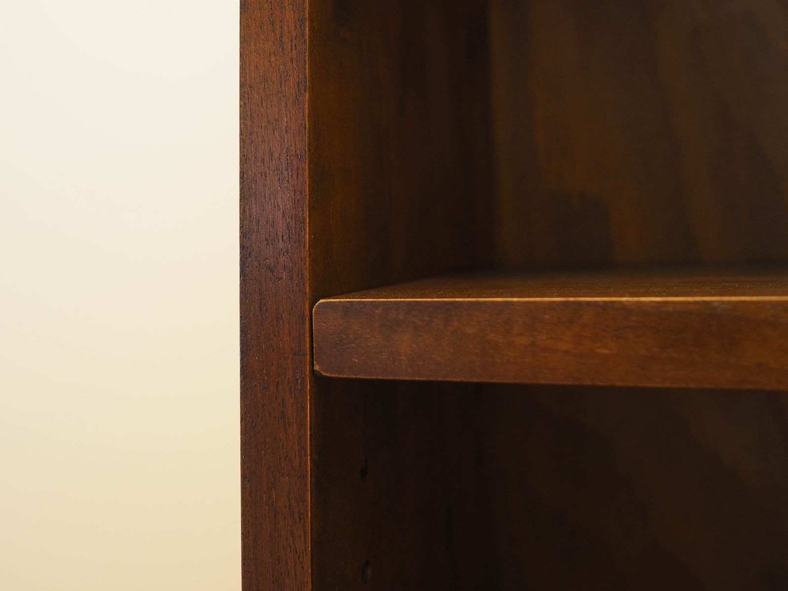 Walnut Bookcase, Danish Design, 1970s, Designer: Johannes Sorth photo vinterior