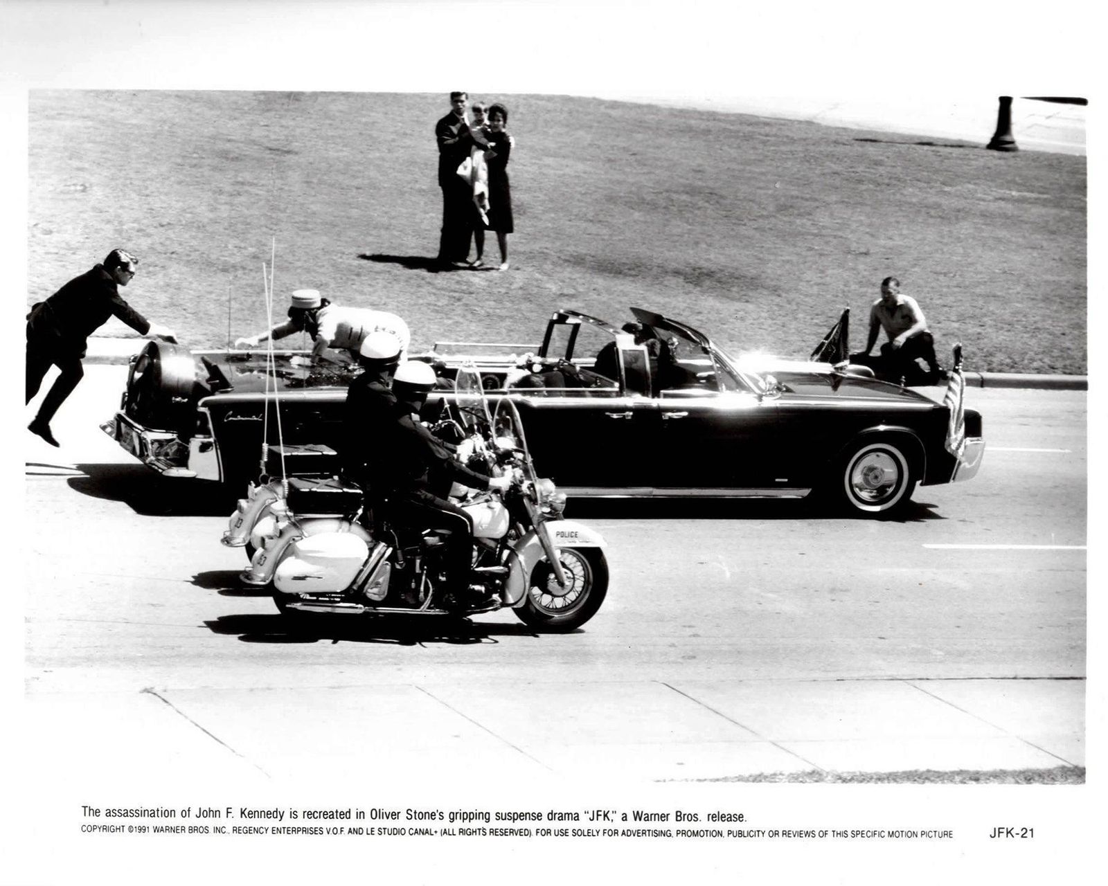 Jfk 1991 Publicity Film Movie Press Still Framed photo vinterior