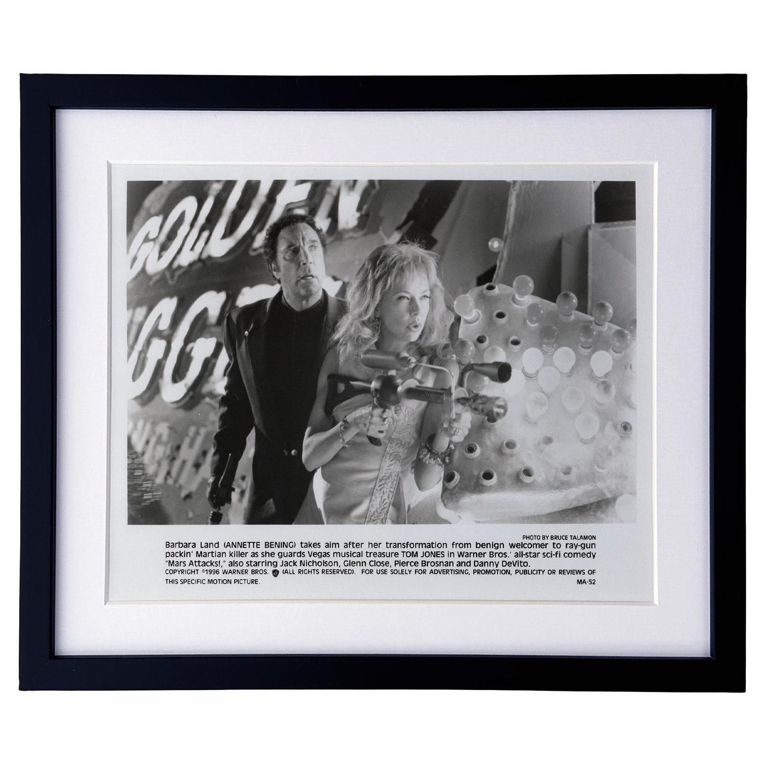 Mars Attacks 1996 Publicity Film Movie Press Still Framed