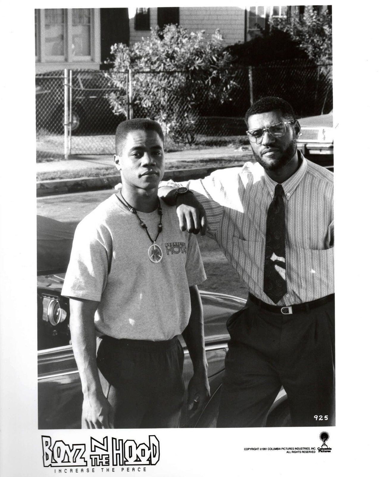 Photo de presse originale encadrée, Boyz N The Hood, 1991 photo vinterior