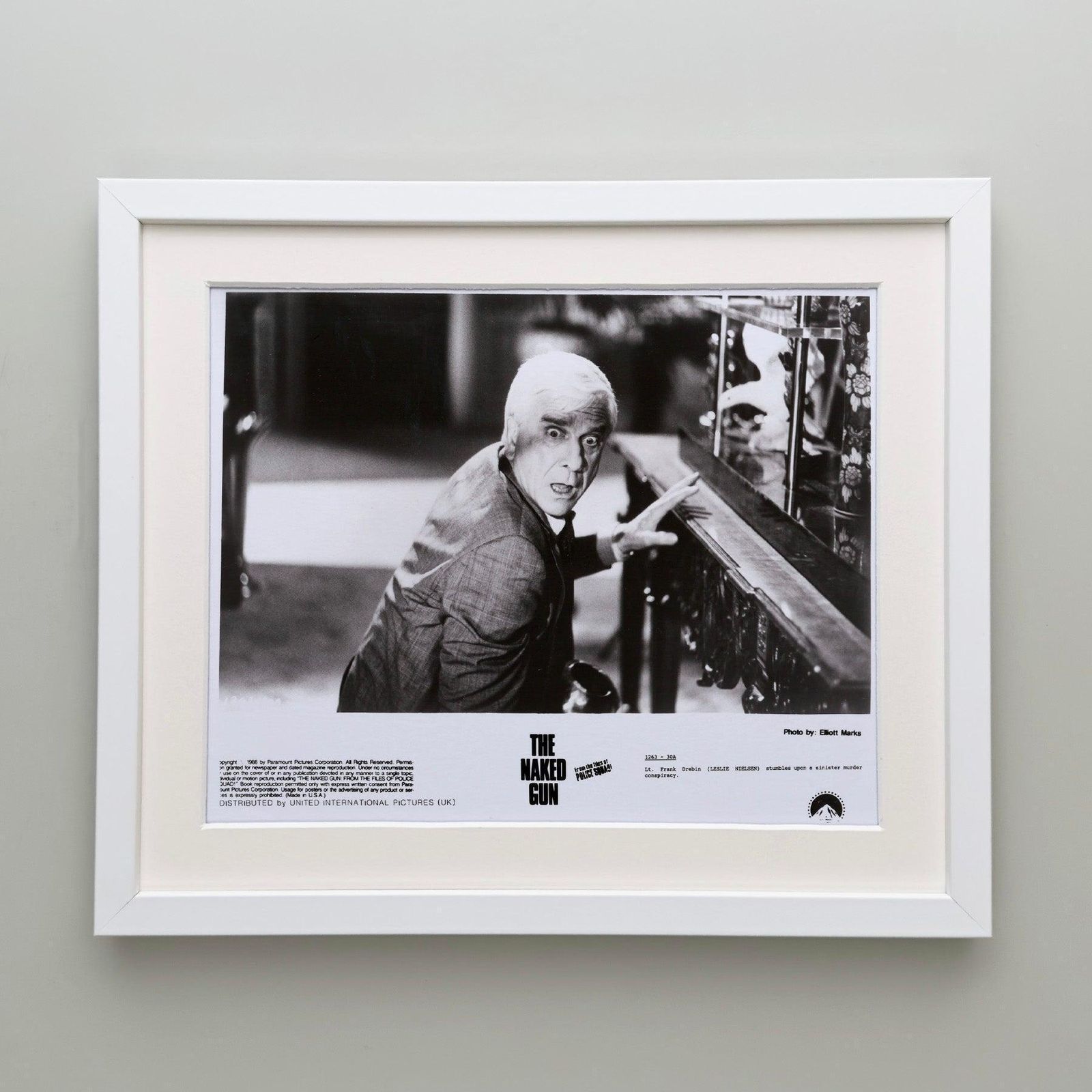 Photo de presse The Naked Gun 1988, encadrée photo Art