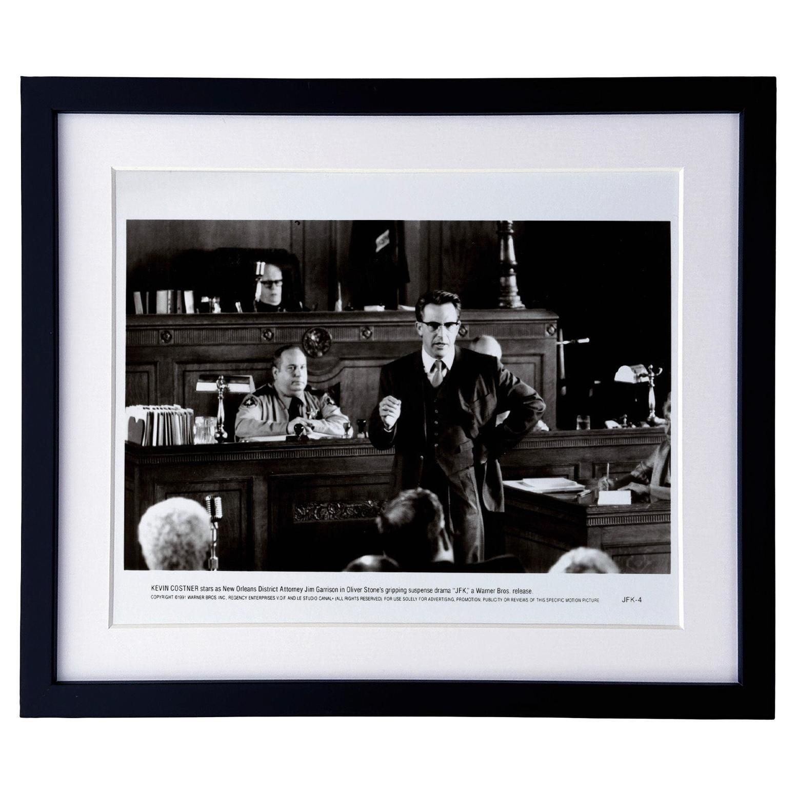 Jfk 1991 Publicity Film Movie Press Still Framed