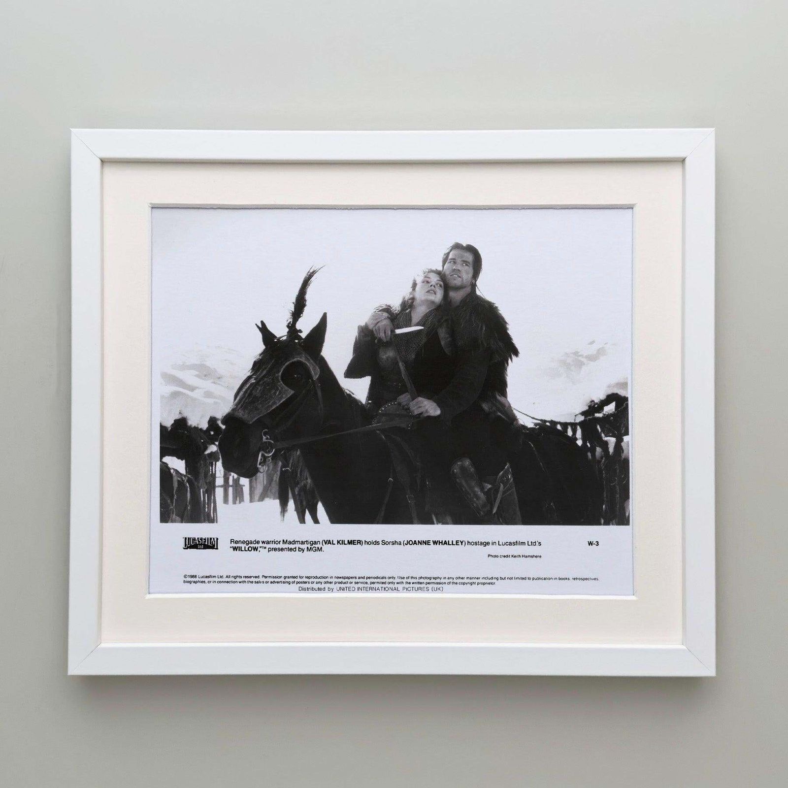 Willow 1988 Publiciteitsfoto Film Movie Press Still, ingelijst photo Kunst