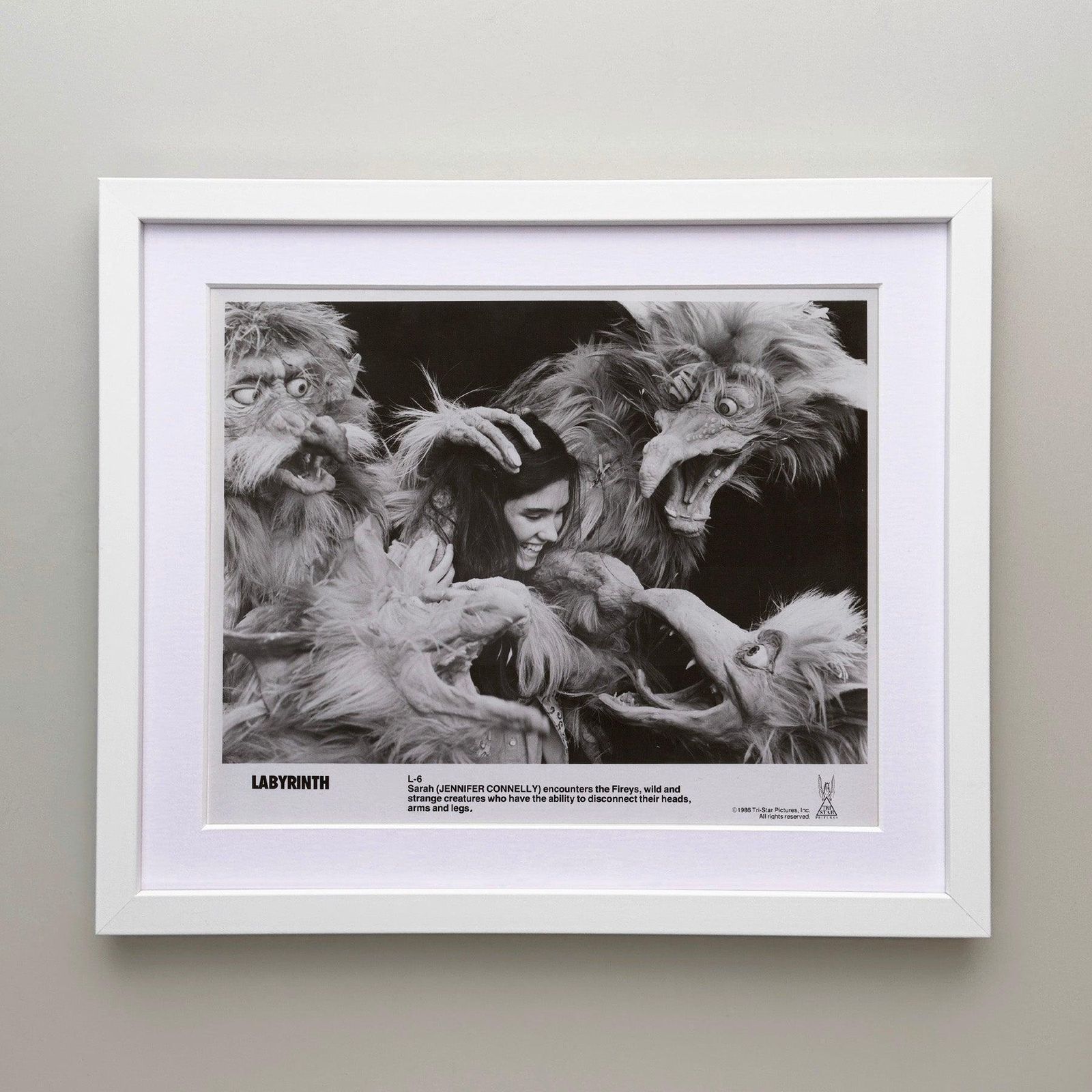 Labyrinth 1986 Publicity Film Movie Press Still Framed photo for sale