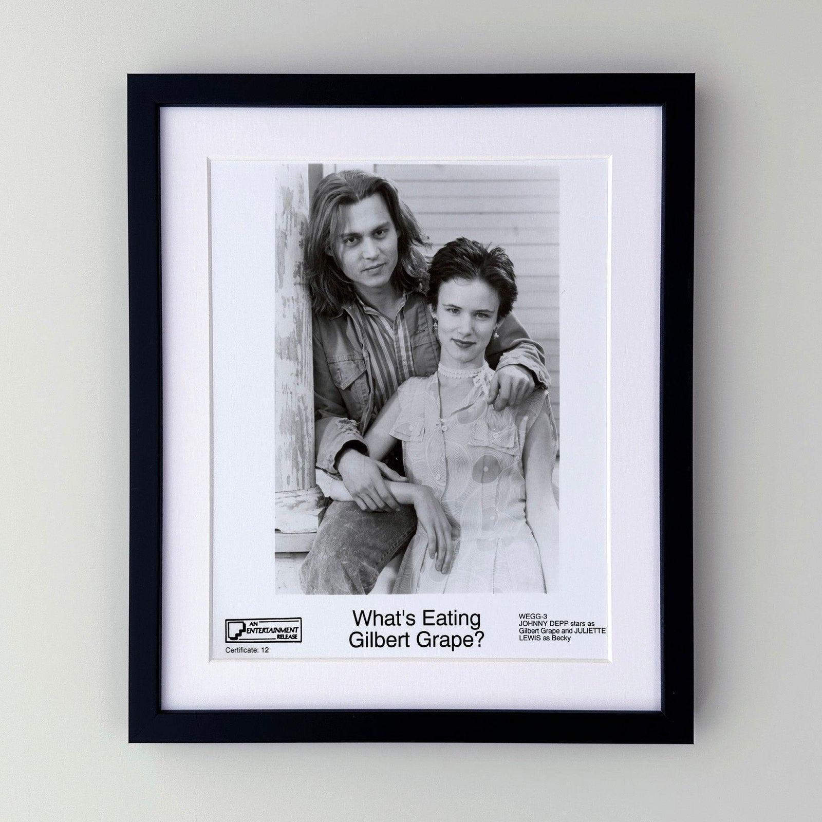 Photo de presse originale encadrée, What's Eating Gilbert Grape, 1993 photo furniture