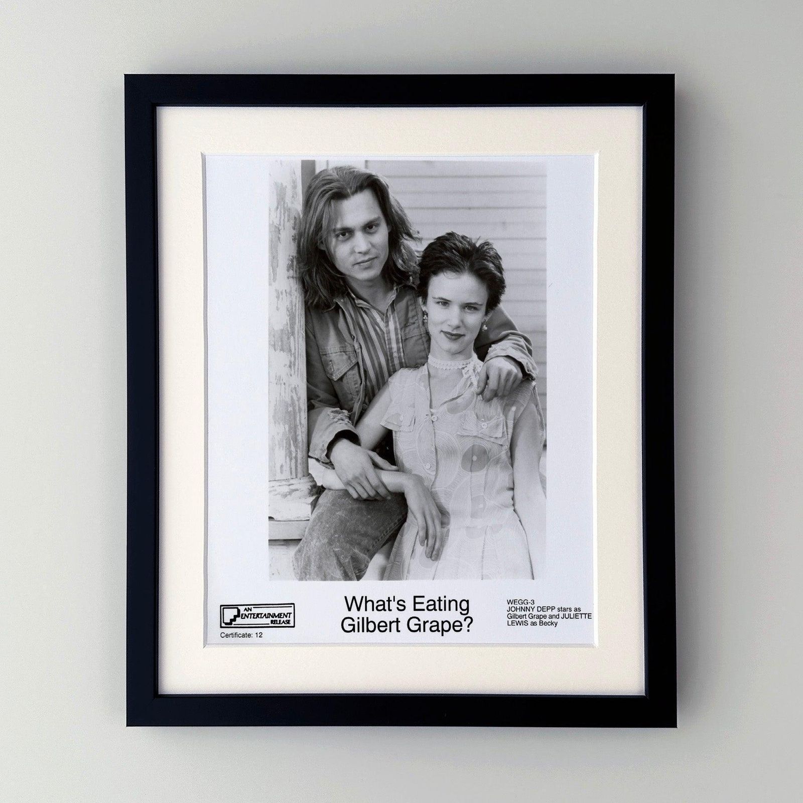 Photo de presse originale encadrée, What's Eating Gilbert Grape, 1993 photo for sale