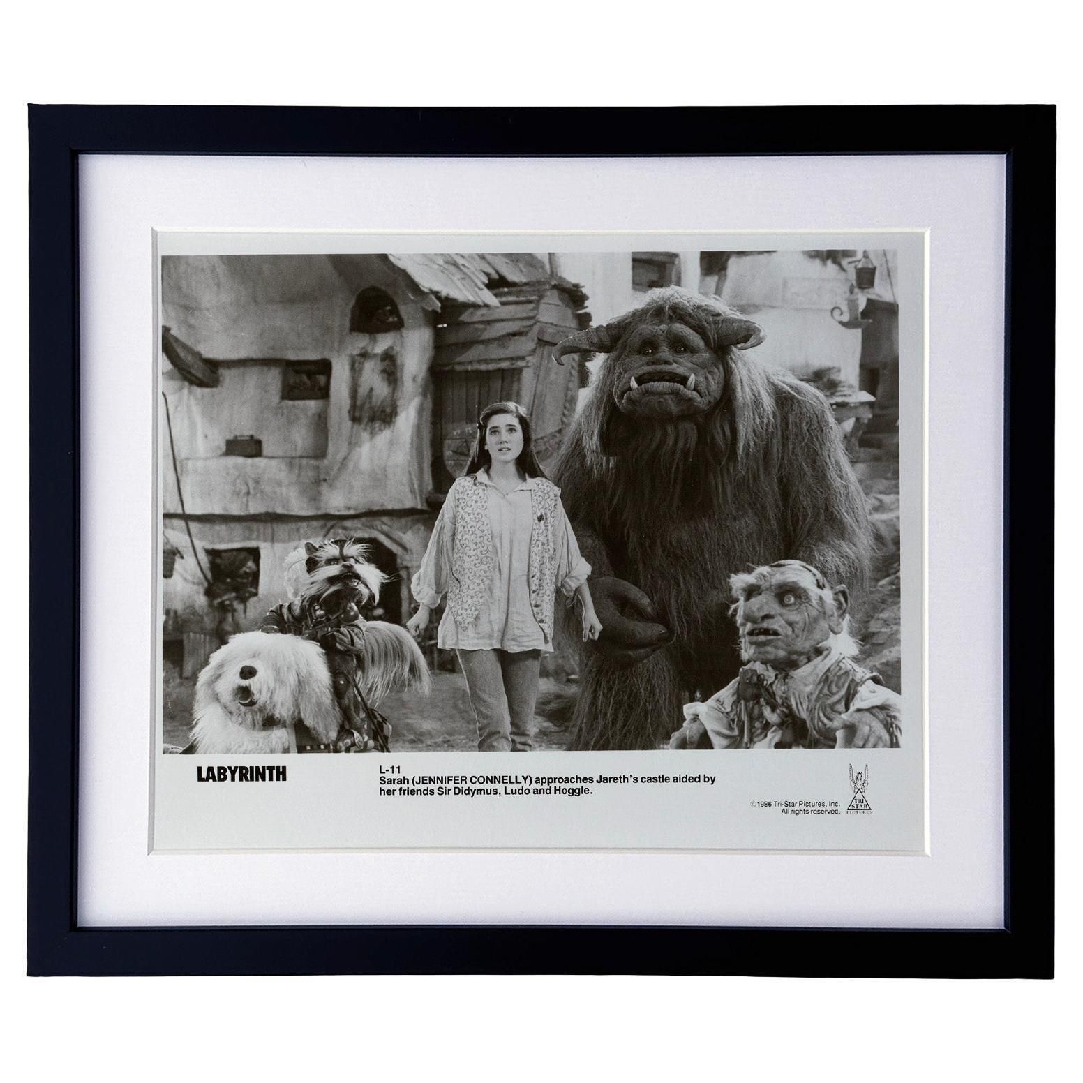 Photo de presse encadrée, Labyrinth, 1986