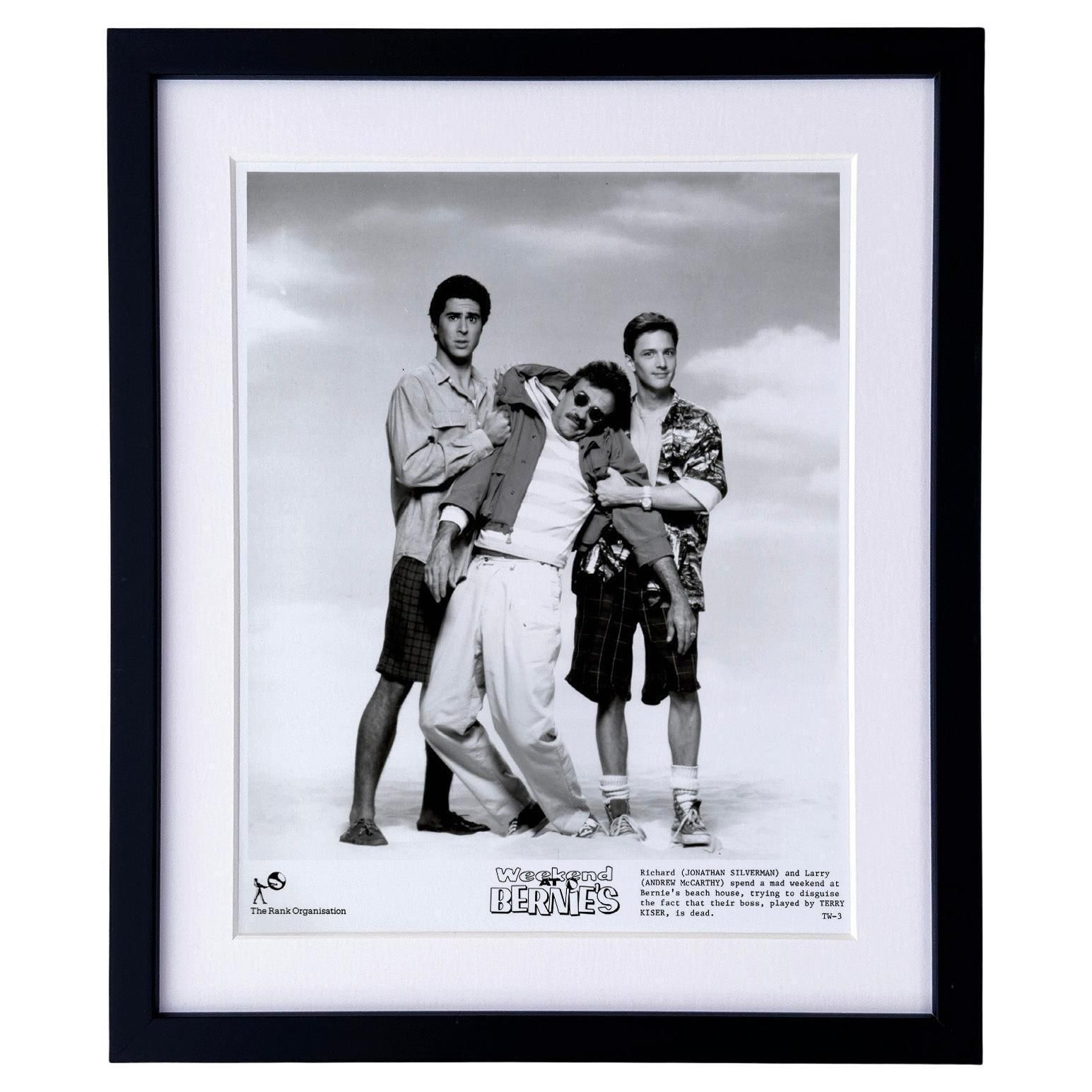 Weekend At Bernies 1989 Publicity Film Movie Press Still Framed