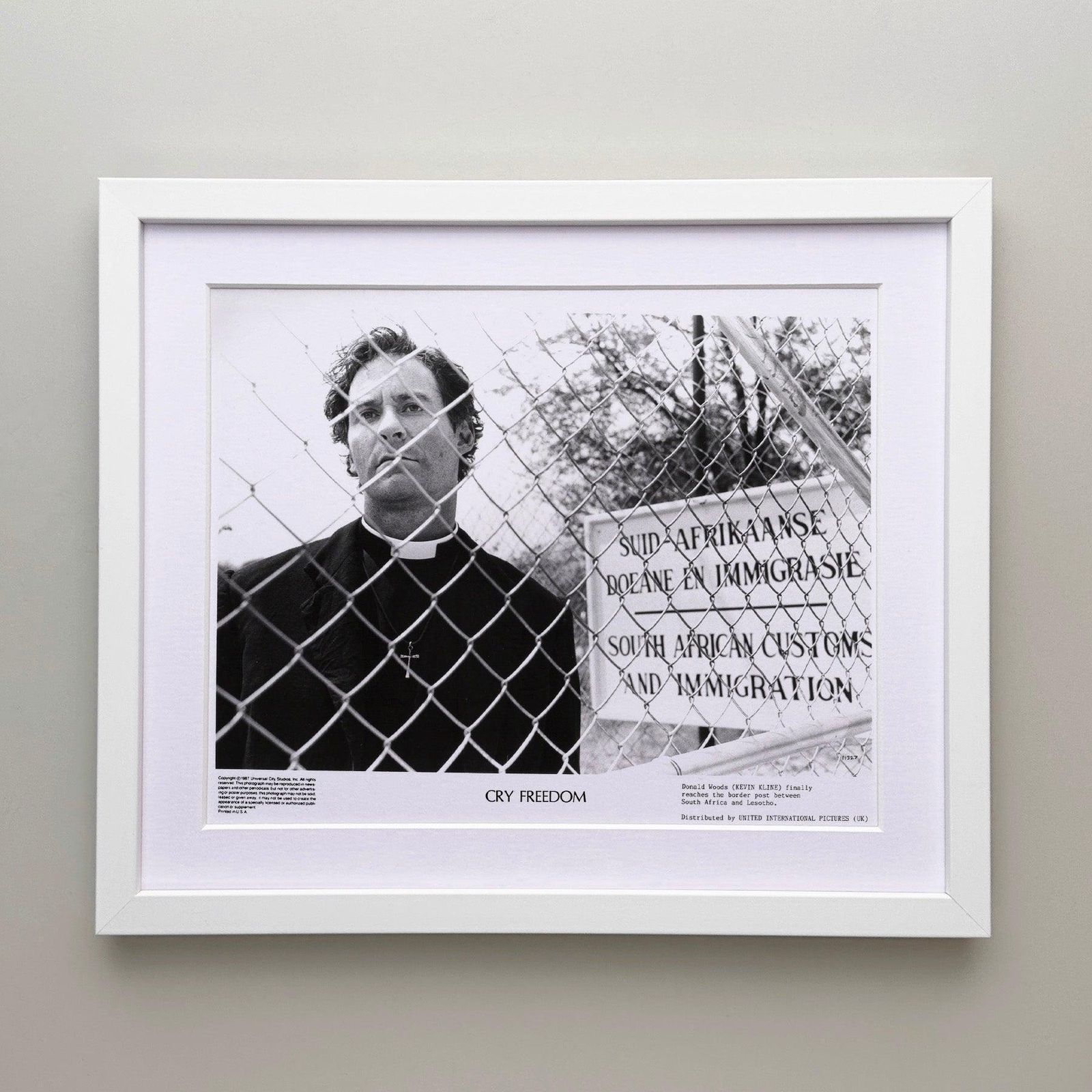 Photographie de presse originale encadrée, Cry Freedom, 1987 photo for sale