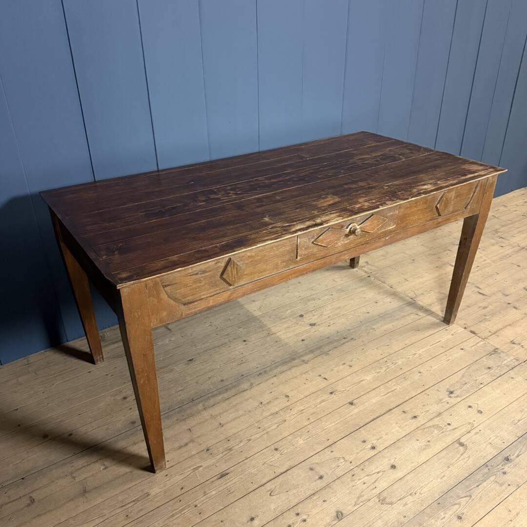 Meubels Gedecoreerde Houten Keukentafel photo