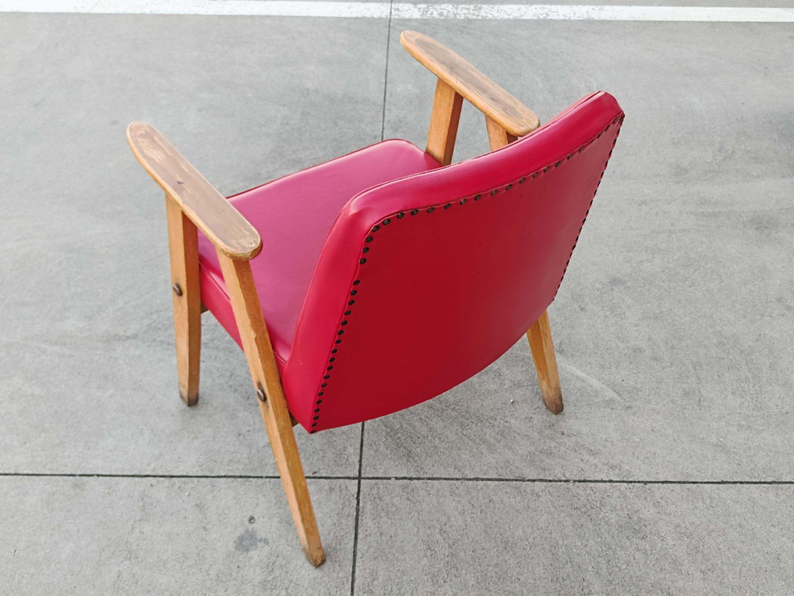Furniture Pair Of Mid Century Armchairs Model 366, Designed By Józef Chierowski, 1960s photo