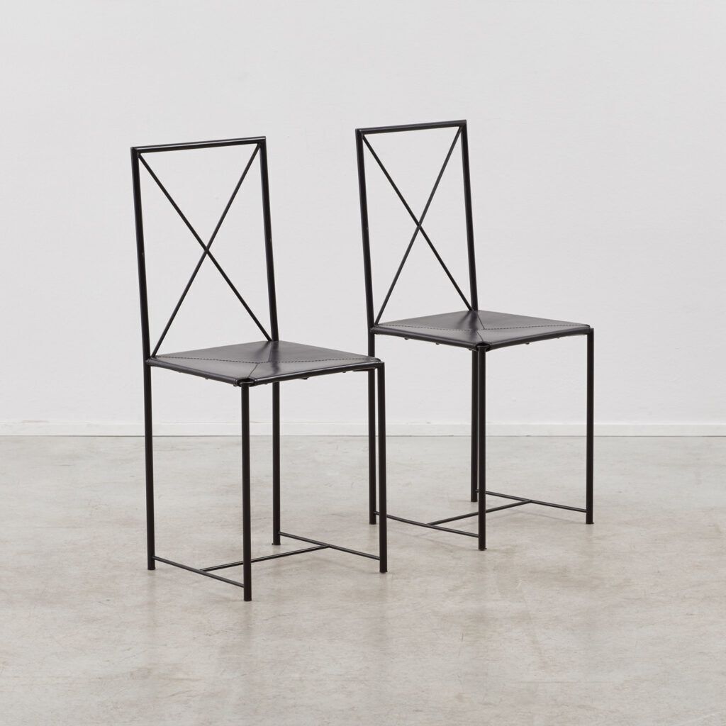 Asnago & Vender Set Of Moka Chairs photo for sale
