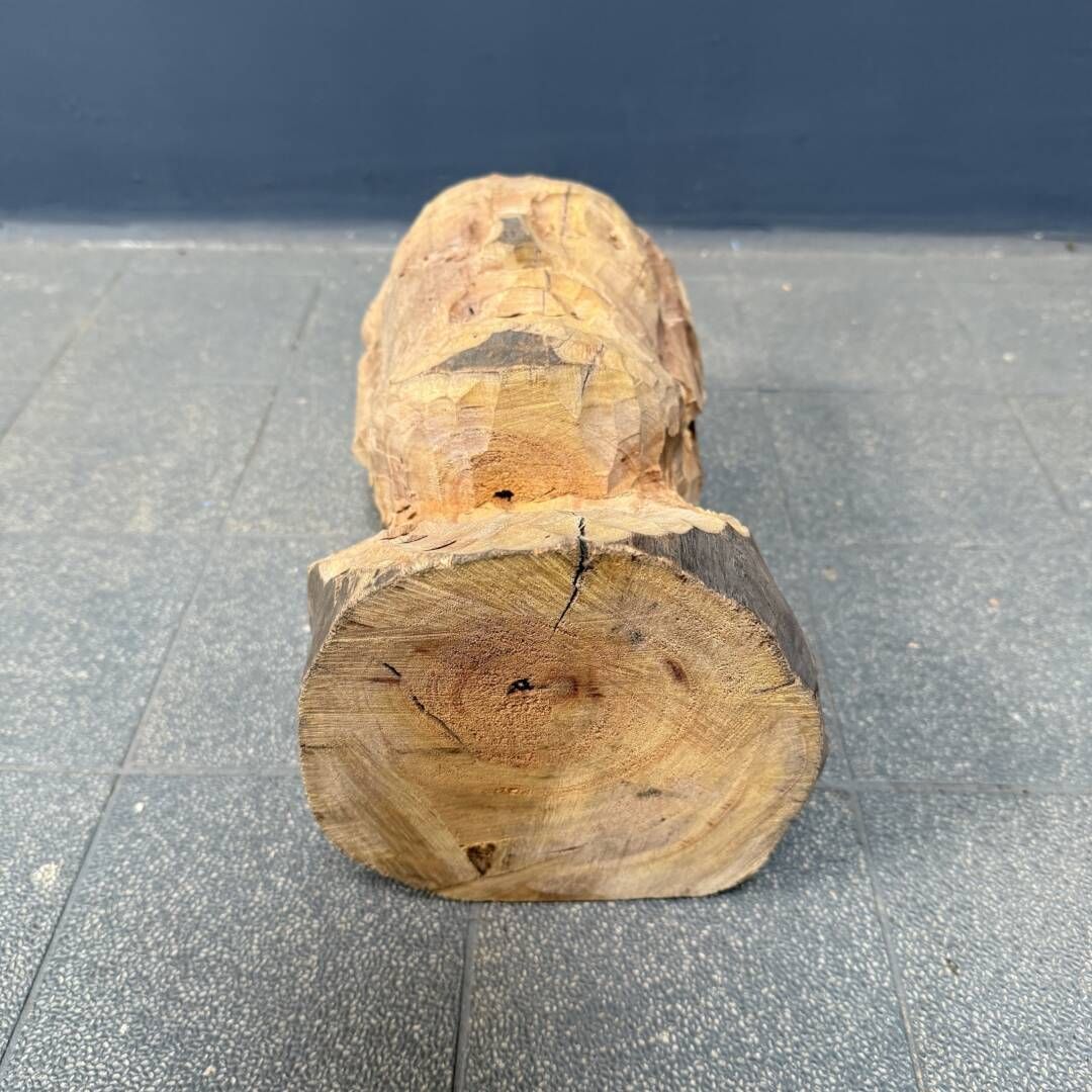 photo buy A Wooden Carving Of A Man's Head Or Bust With A Beard