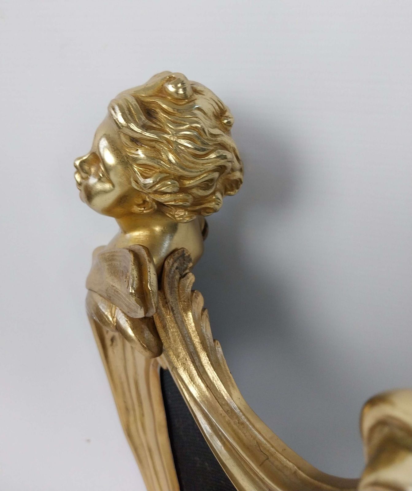 photo buy A Fine 19th Century French Gilt Bronze Fire Screen By Bouhon Frères