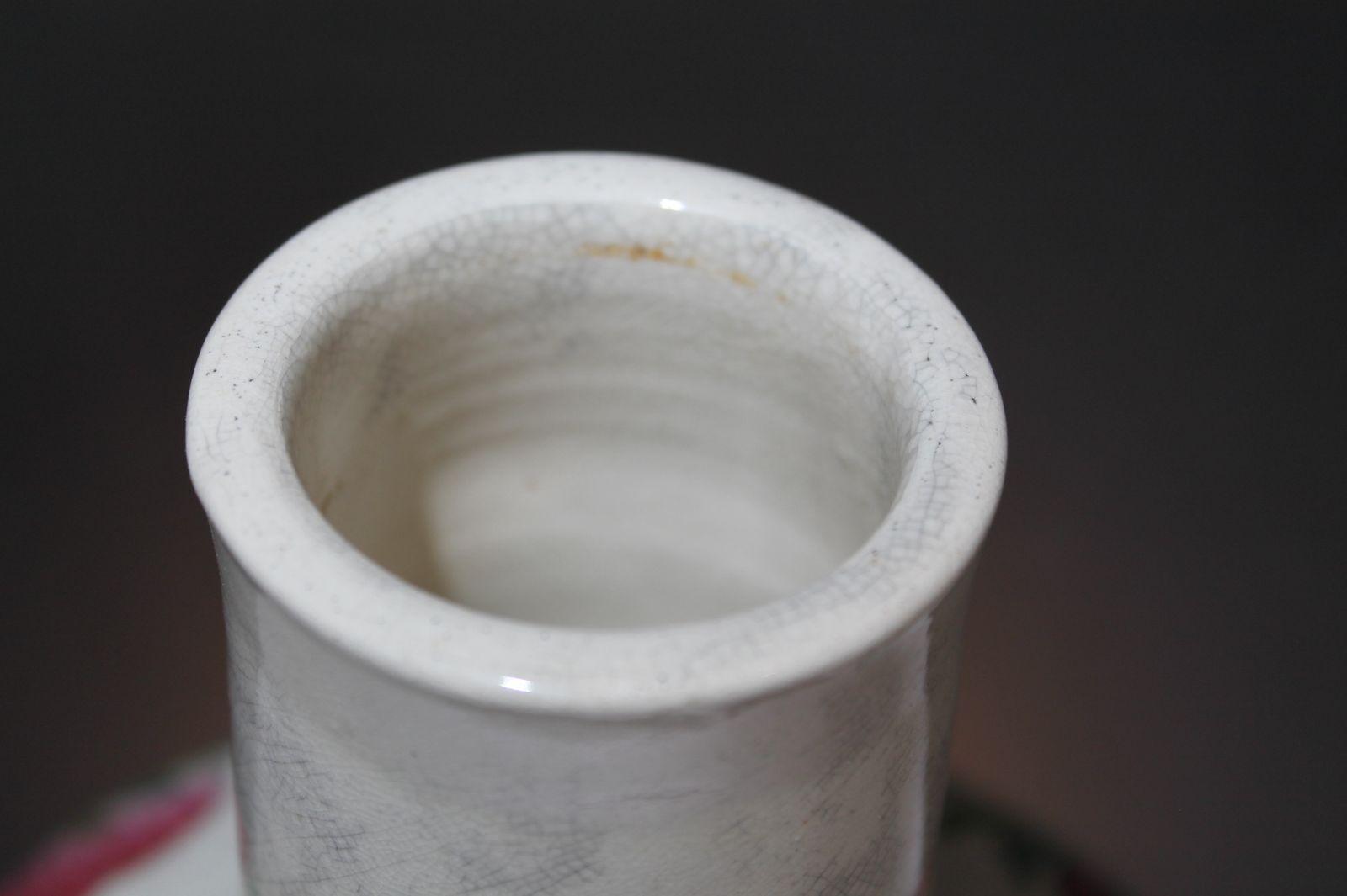 Antique Chinese Qing Dynasty '9 Peaches" Bottle Vase photo 399.0