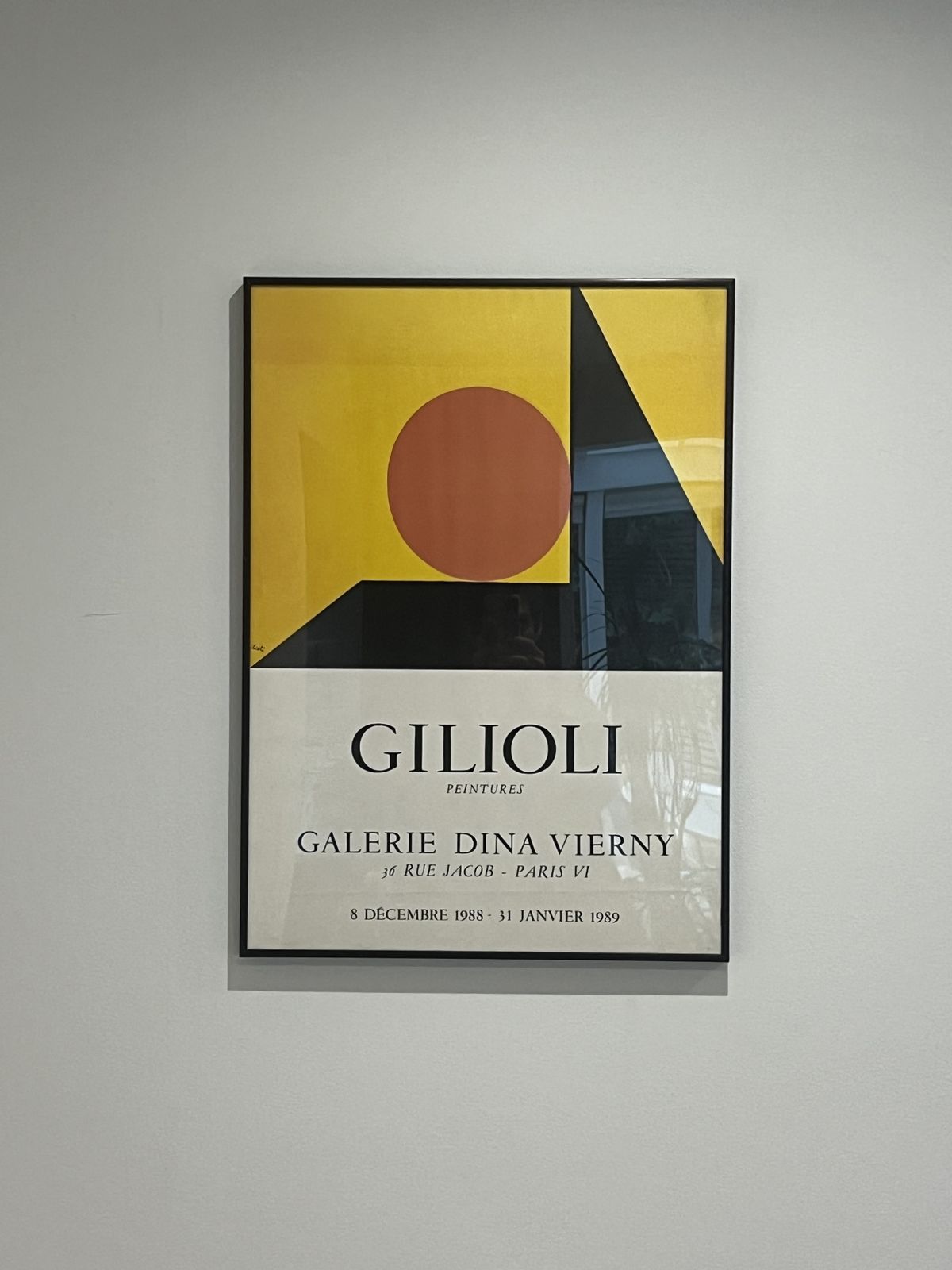 Galerie Dina Vierny, Paris 75006,  Gilioli (2001)   Framed Poster photo for sale