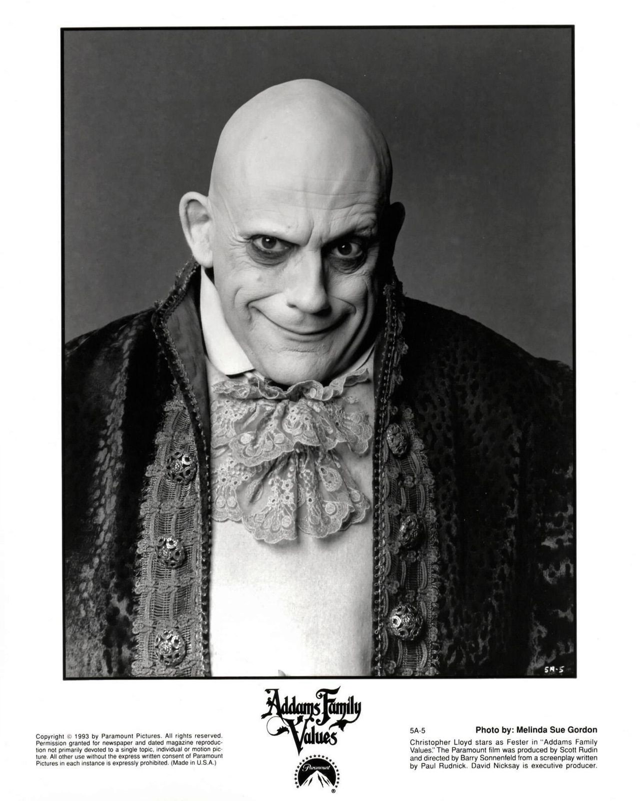 Addams Family Values 1993 Framed Publicity Film Movie Still photo vintage