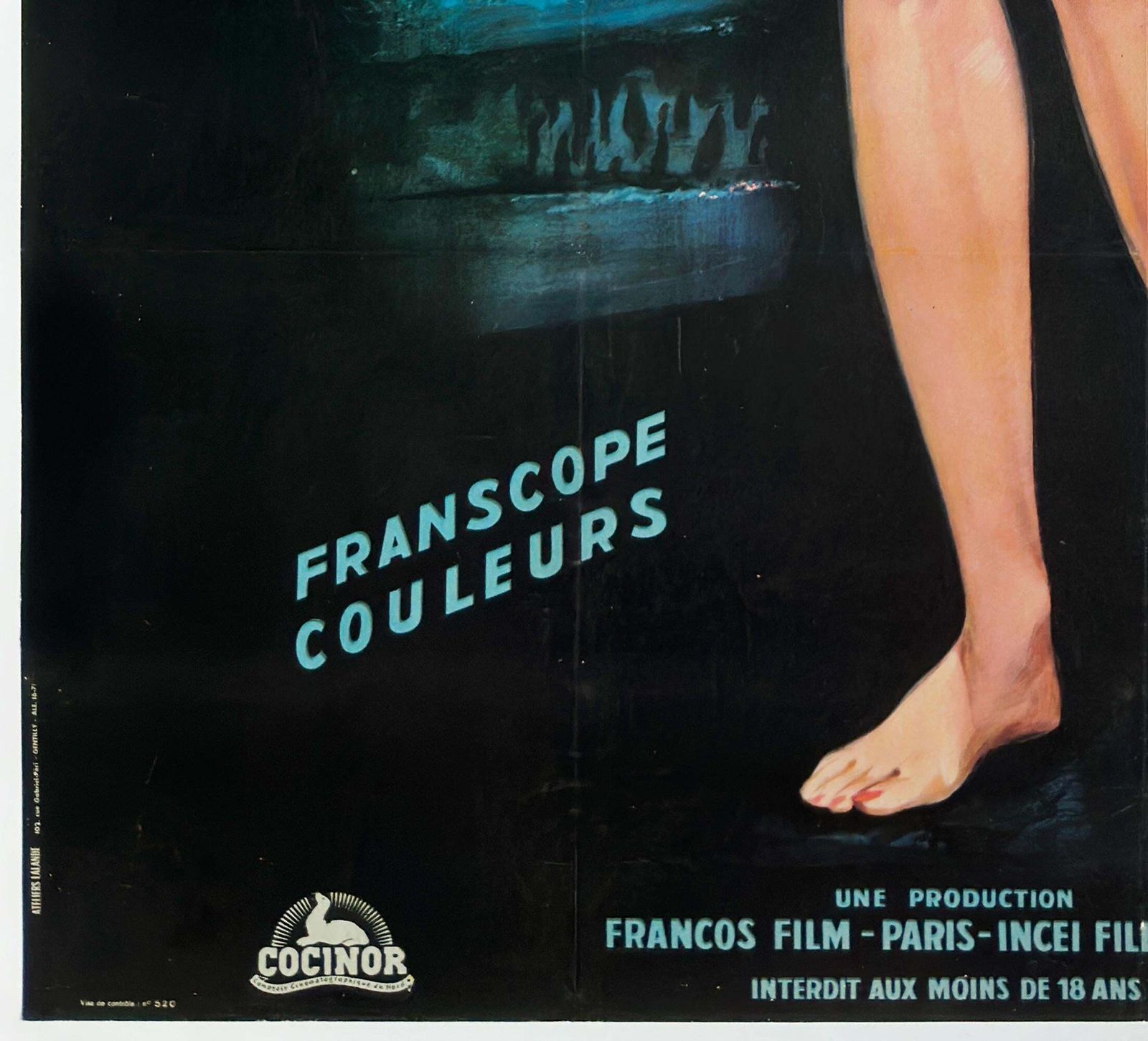 Love On A Pillow 1962 French Grande Film Poster, Georges Allard photo buy