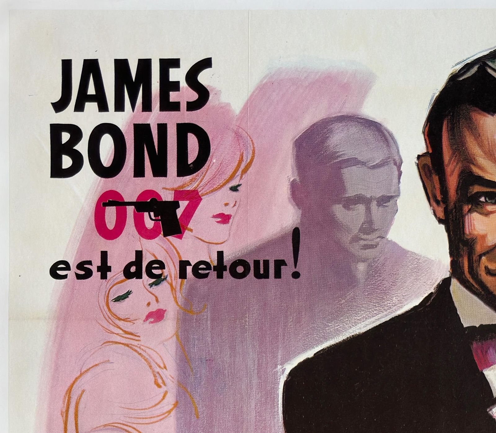 From Russia With Love, jaren 1970, Franse Grande filmaffiche, Boris Grinsson photo for sale