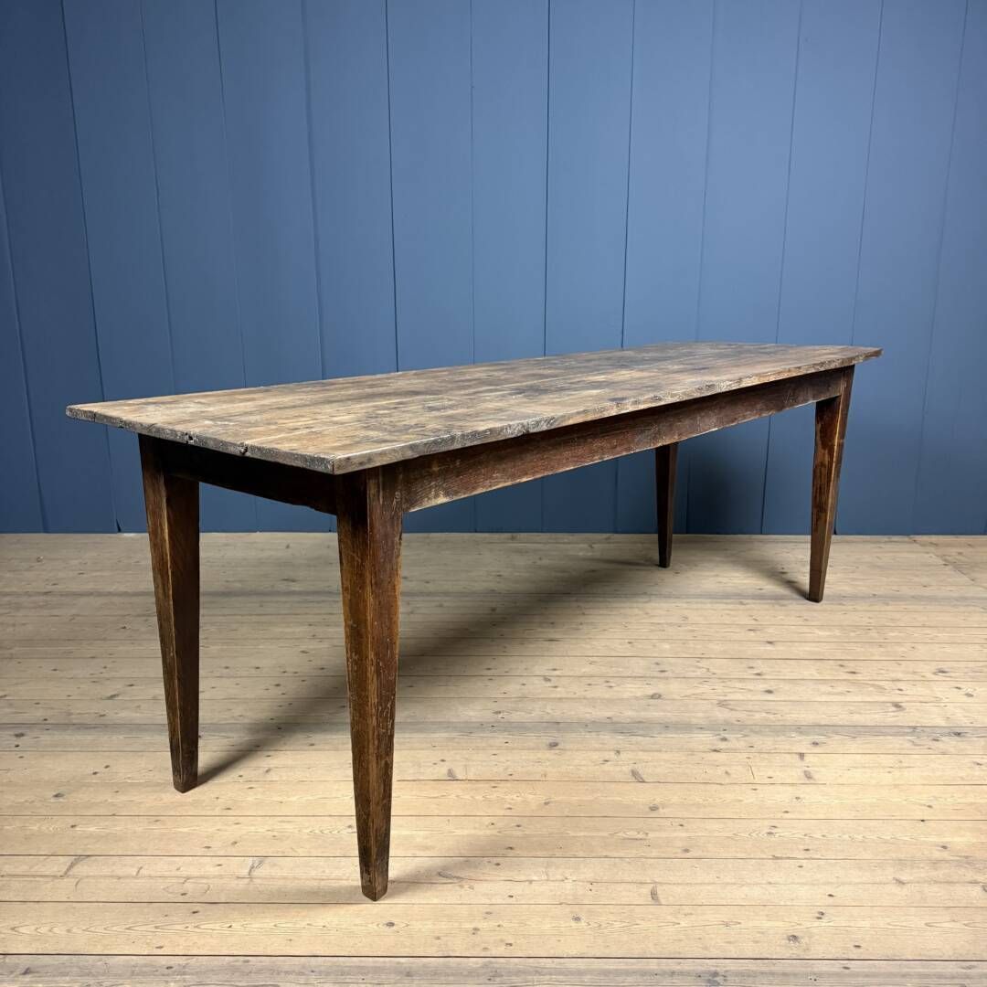 Rustieke Franse Eiken Boerentafel photo for sale