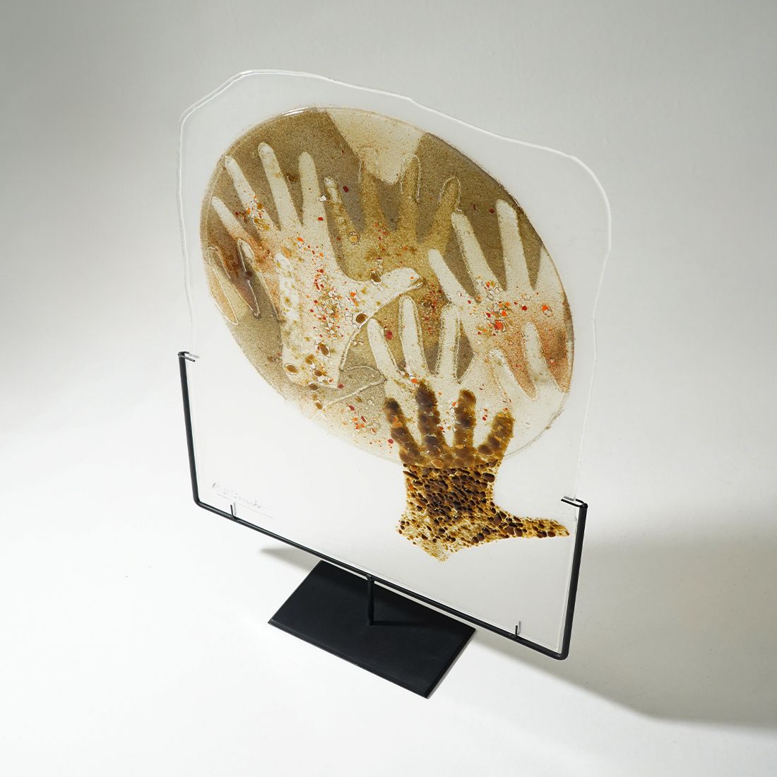 Renata Minuto, Glass Fusion Work For Studio Casarini Savona, 1990s photo 535.0