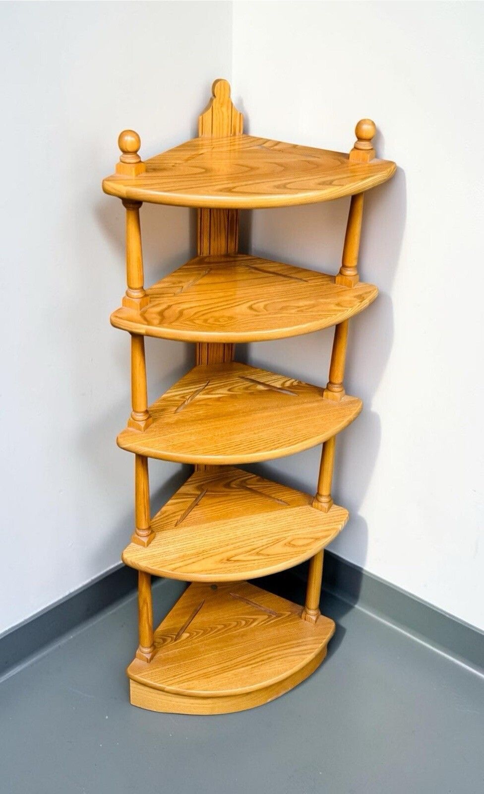 Ercol Blonde Display Unit Whatnot No.1105 Colonial Range Mid Century C1960s photo furniture