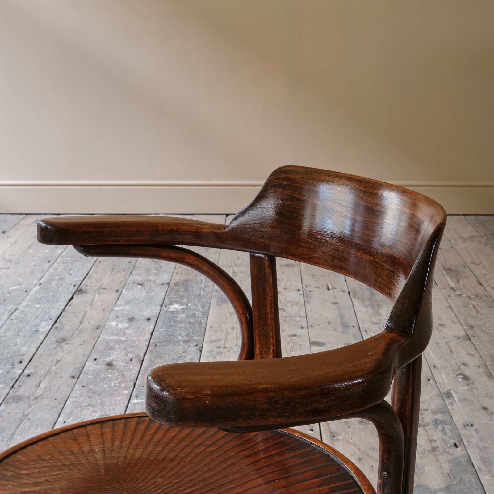 photo for sale Early 20th Century Grotto Style Carver Chair
