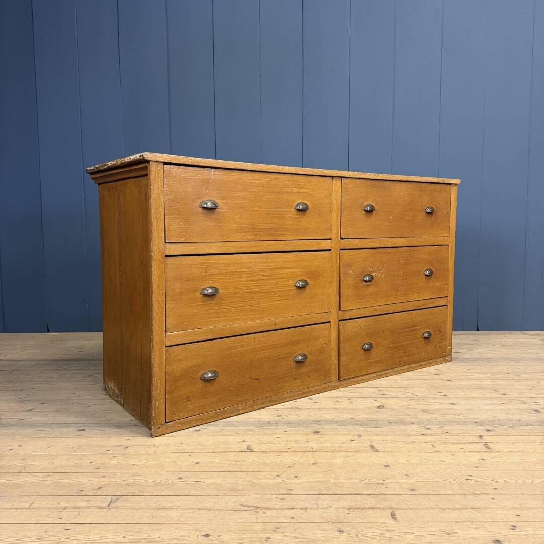 Geschilderde Antieke Nederlandse Toonbank, Begin 1900s photo furniture