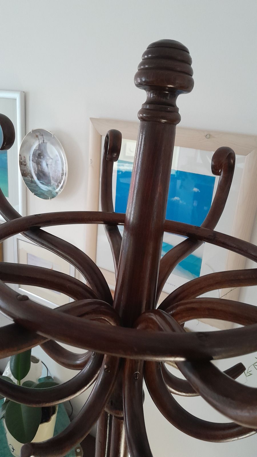 Antique Thonet Bentwood Hat Umbrella And Coat Stand, "Perroquet" Stand. photo 600.0