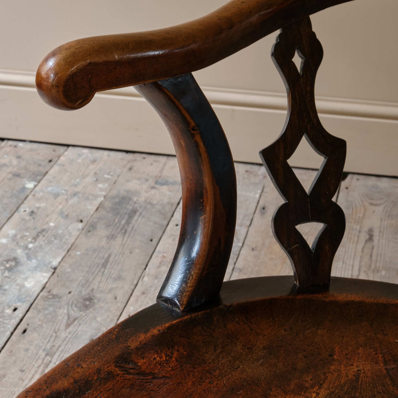 995.0 Mid 19th Century Desk Chair C1857 photo