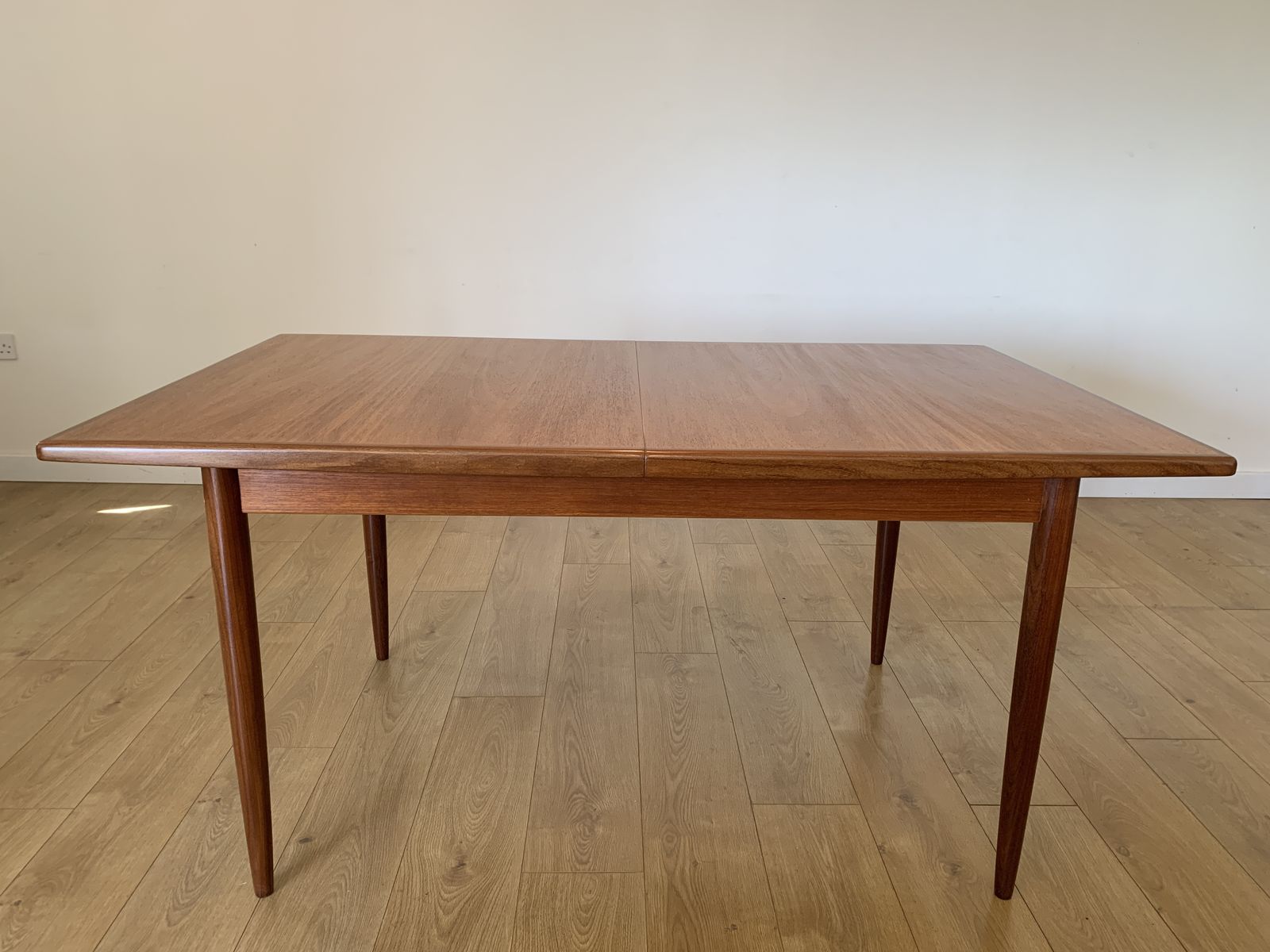 Restored G Plan Fresco Extending Table & 6 Or 8 Victor Wilkins Dining Chairs photo for sale