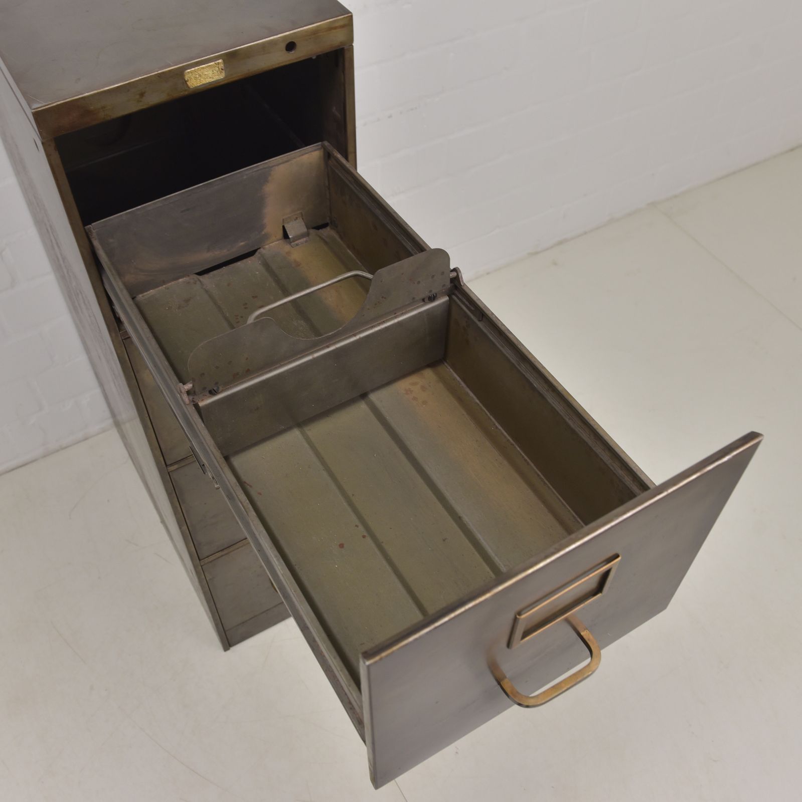 Vintage! Card Filing Cabinet, Metal Cabinet, Drawer Cabinet, Green, Shoe Cabinet, Office photo Furniture
