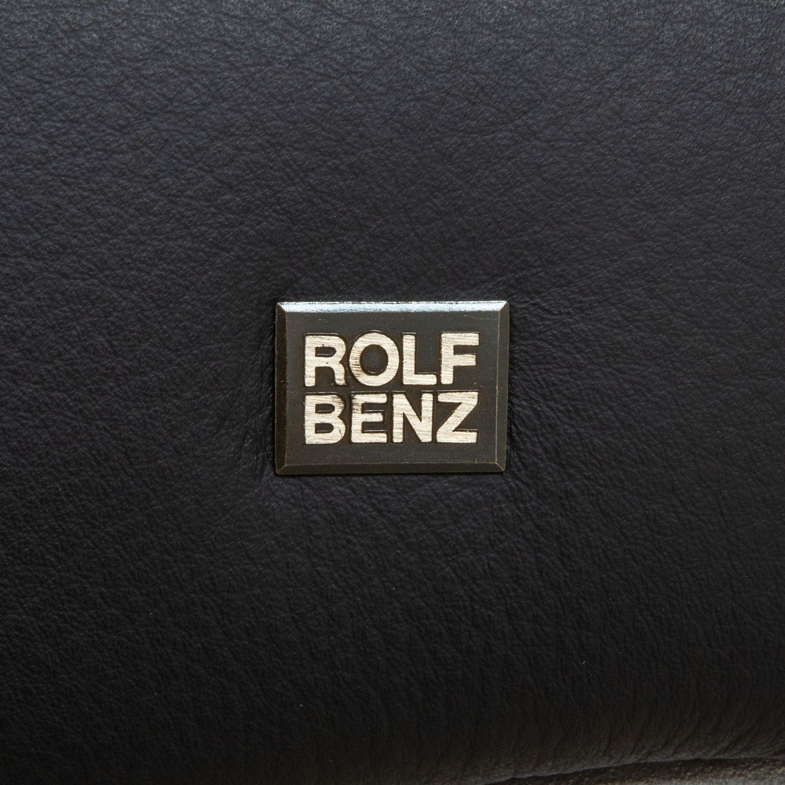 Rolf Benz 2300 Leren Fauteuil Zwarte Metalen Poten photo buy