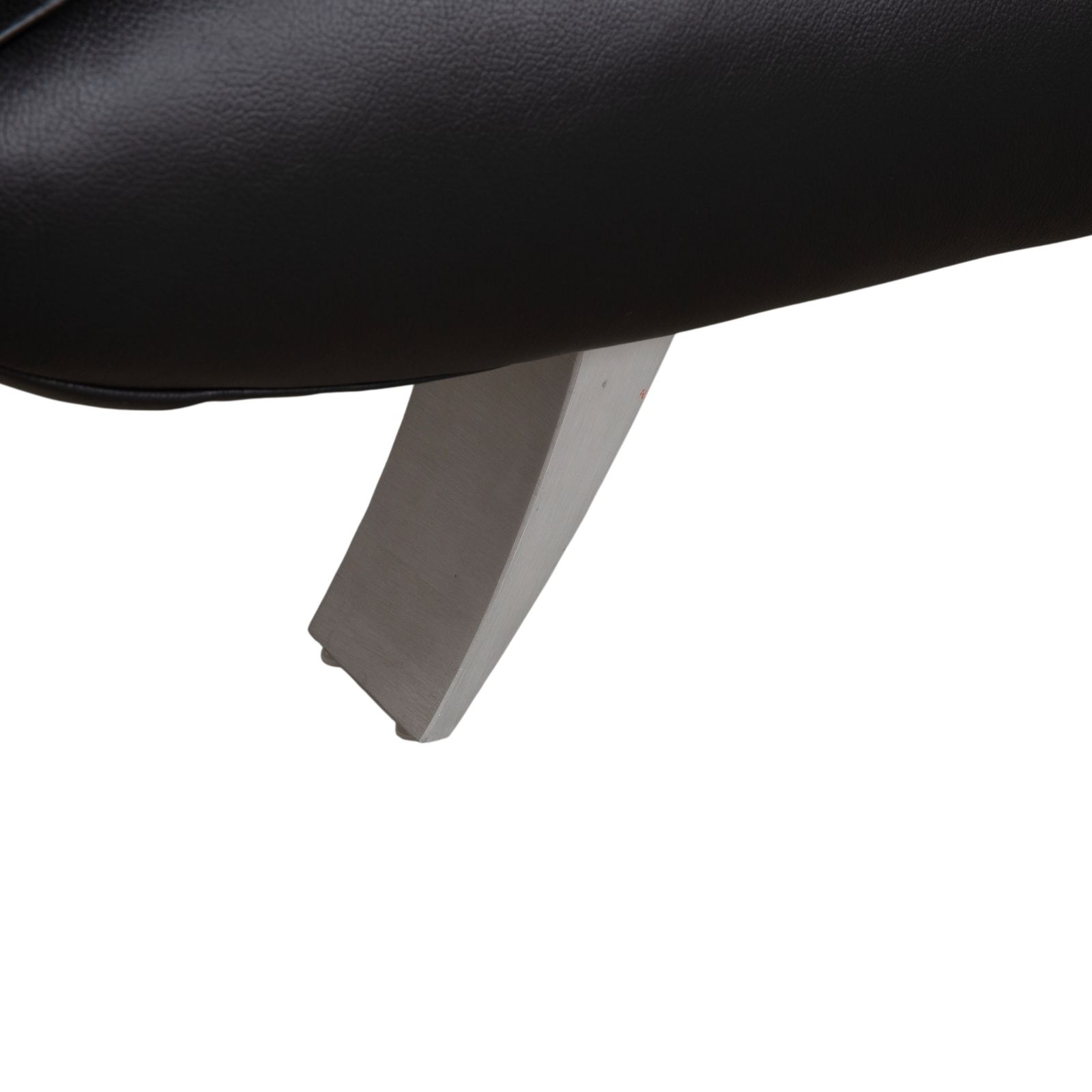 photo furniture Fauteuil Koinor Rossini en cuir noir, fonction manuelle