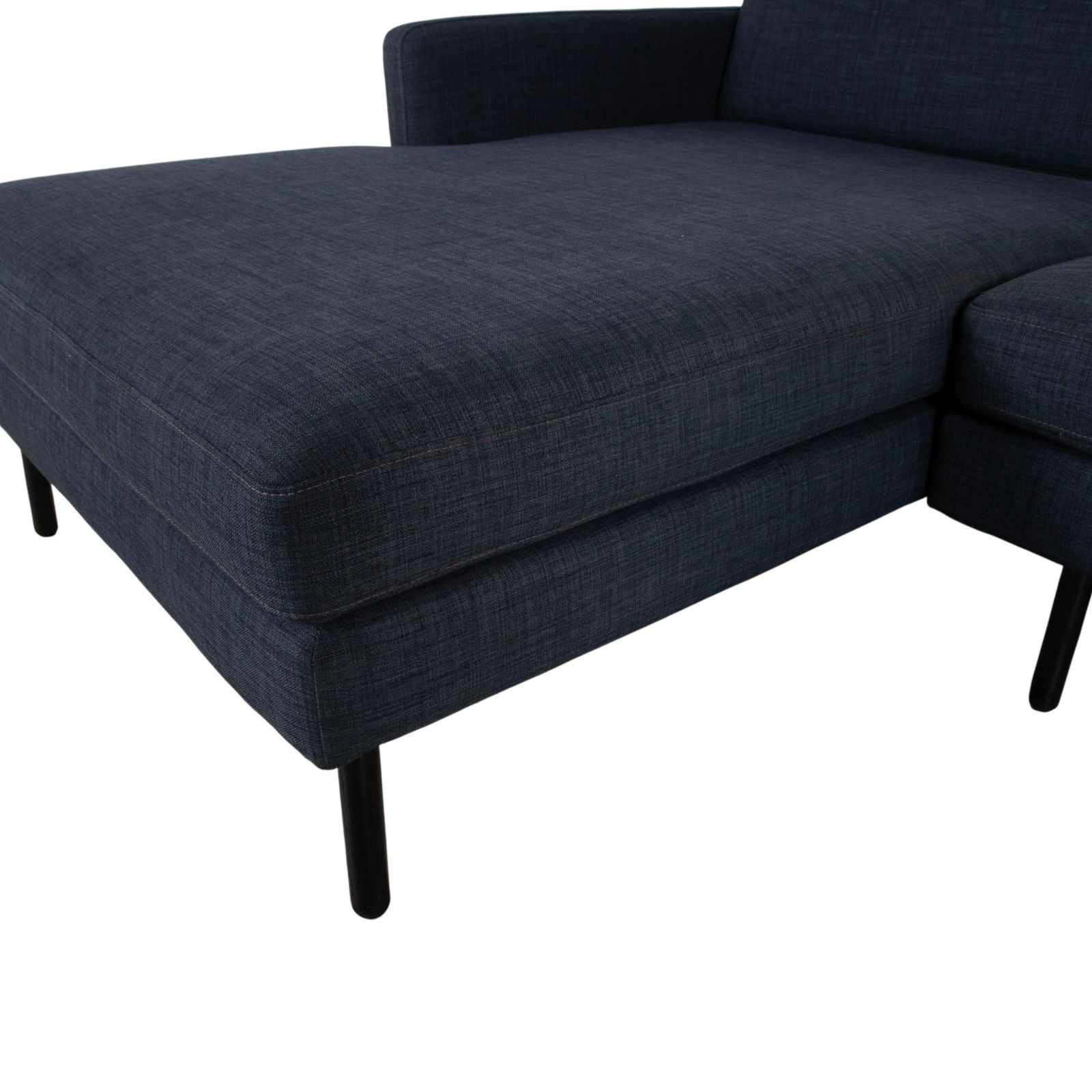 Canapé d'angle Bolia Scandinavia en tissu bleu photo 1899.0